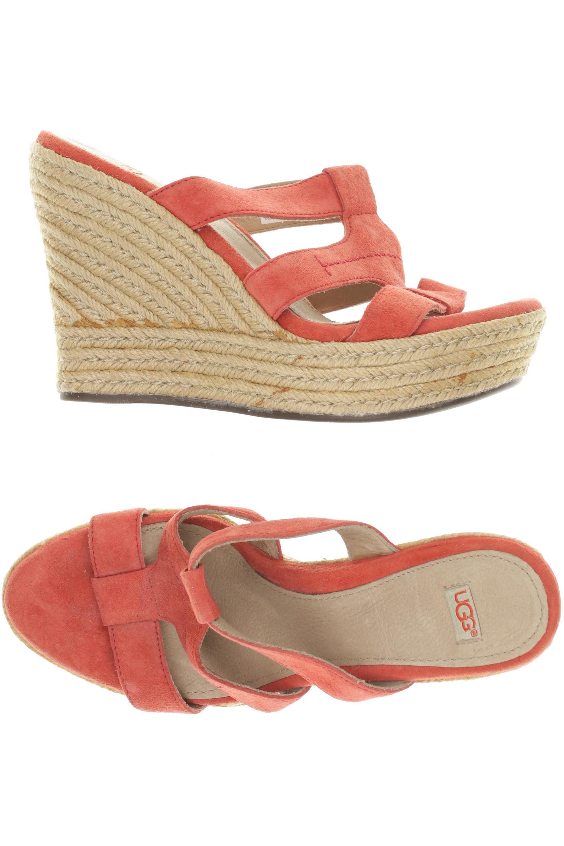 

UGG Damen Sandale, rot, Gr. 38