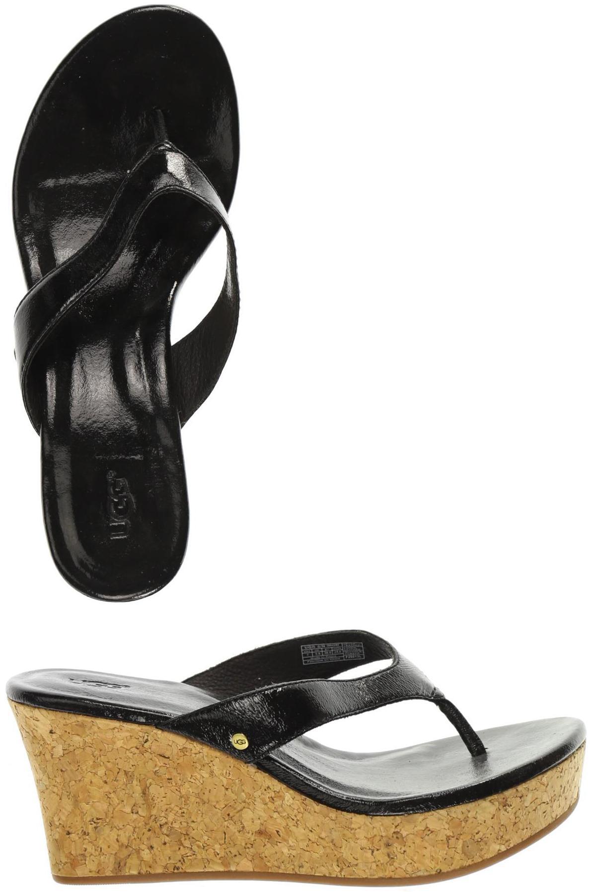 

UGG Damen Sandale, schwarz, Gr. 38