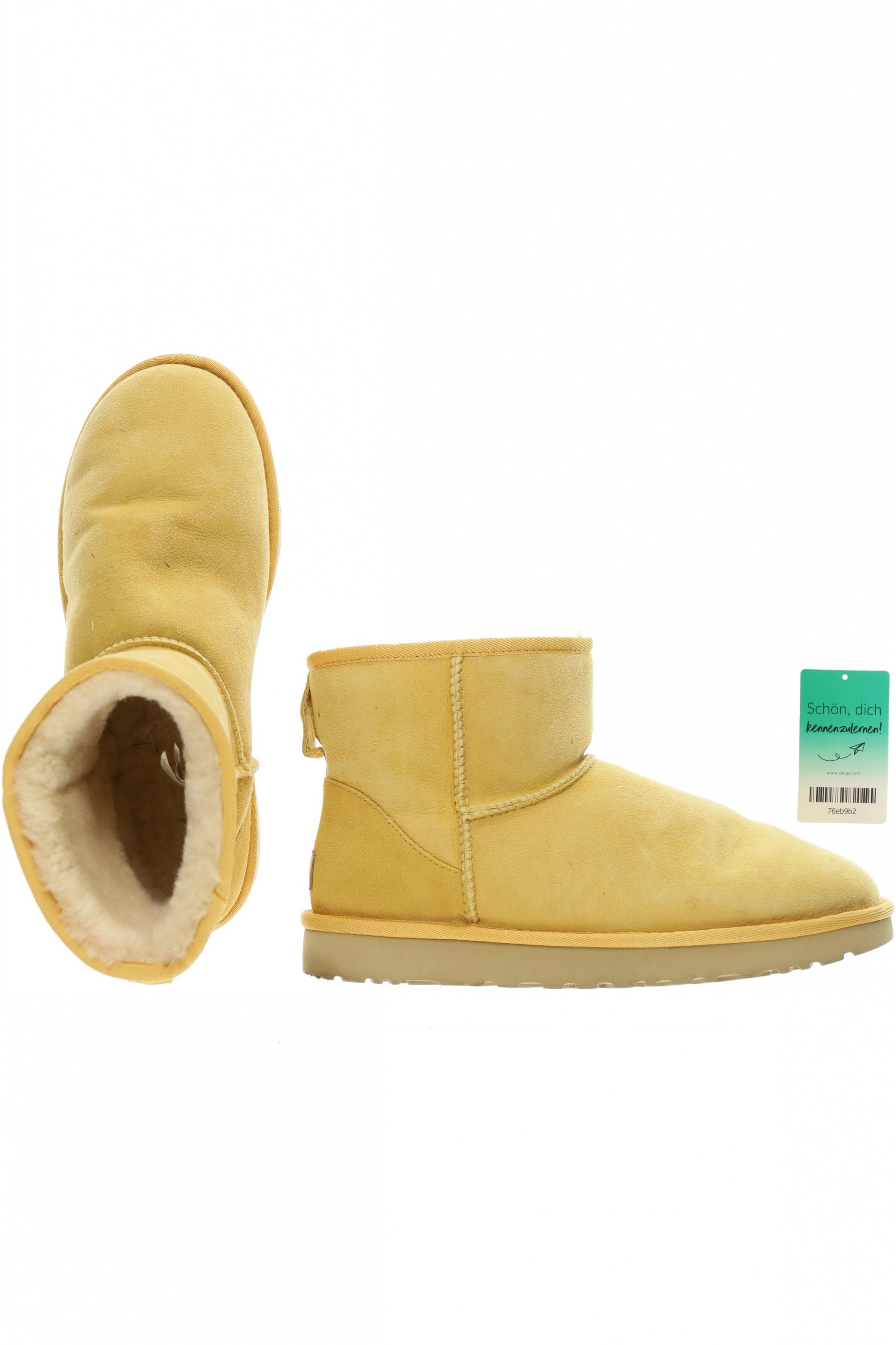 

UGG Damen Stiefelette, gelb, Gr. 42