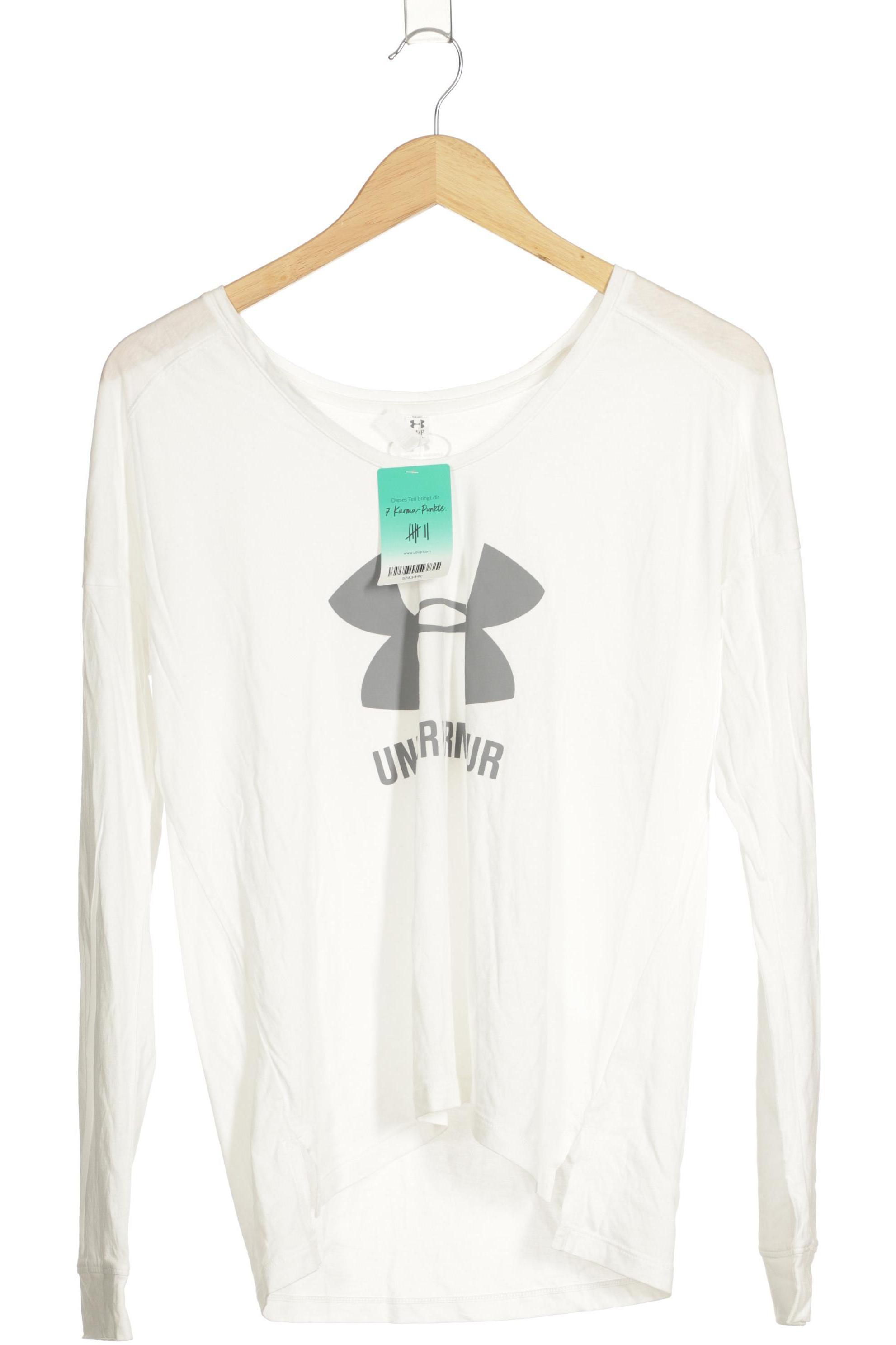 

Under Armour Damen Langarmshirt, weiß, Gr.