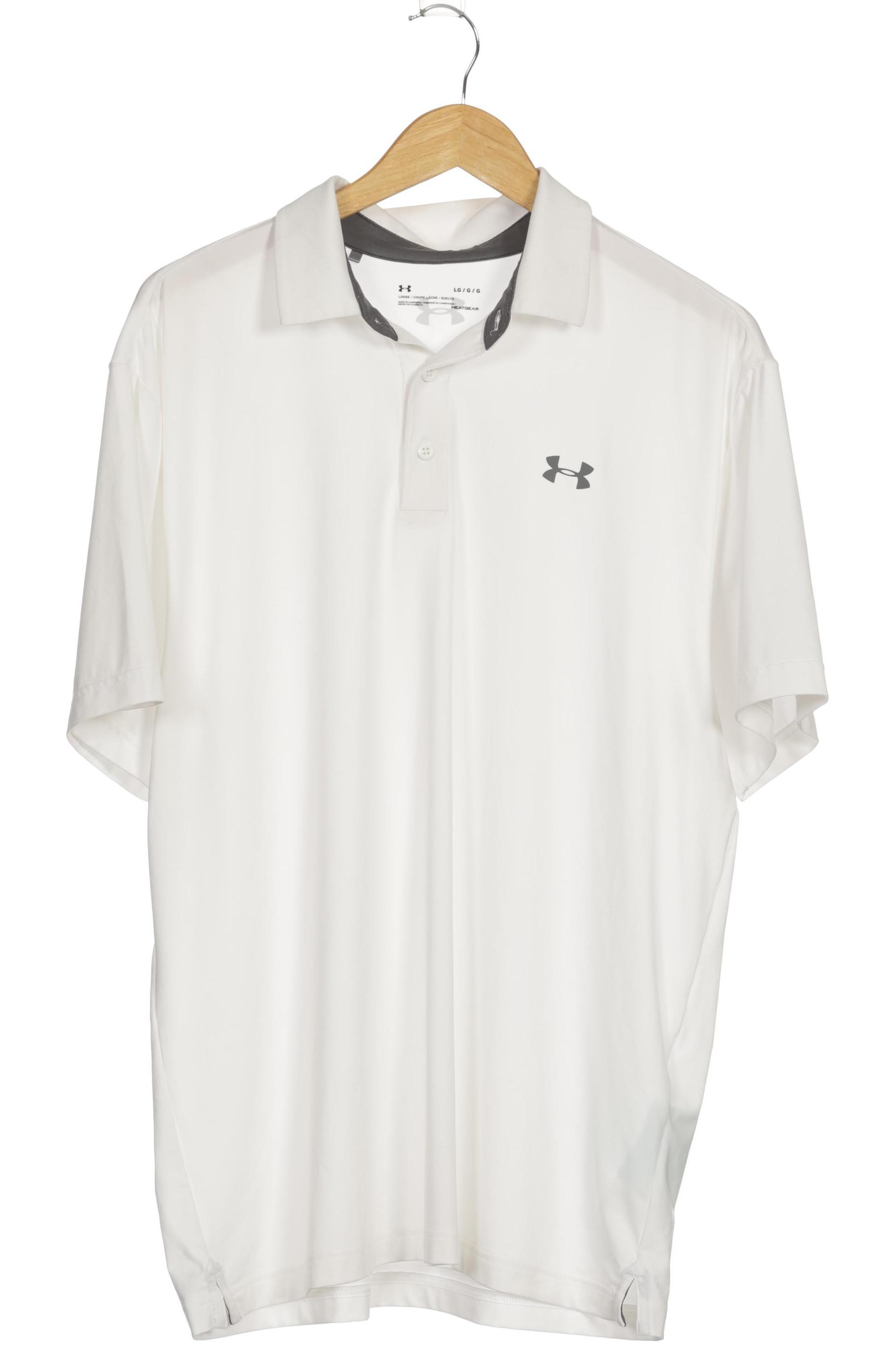 Thumbnail - Under Armour Herren Poloshirt, weiß, Gr.