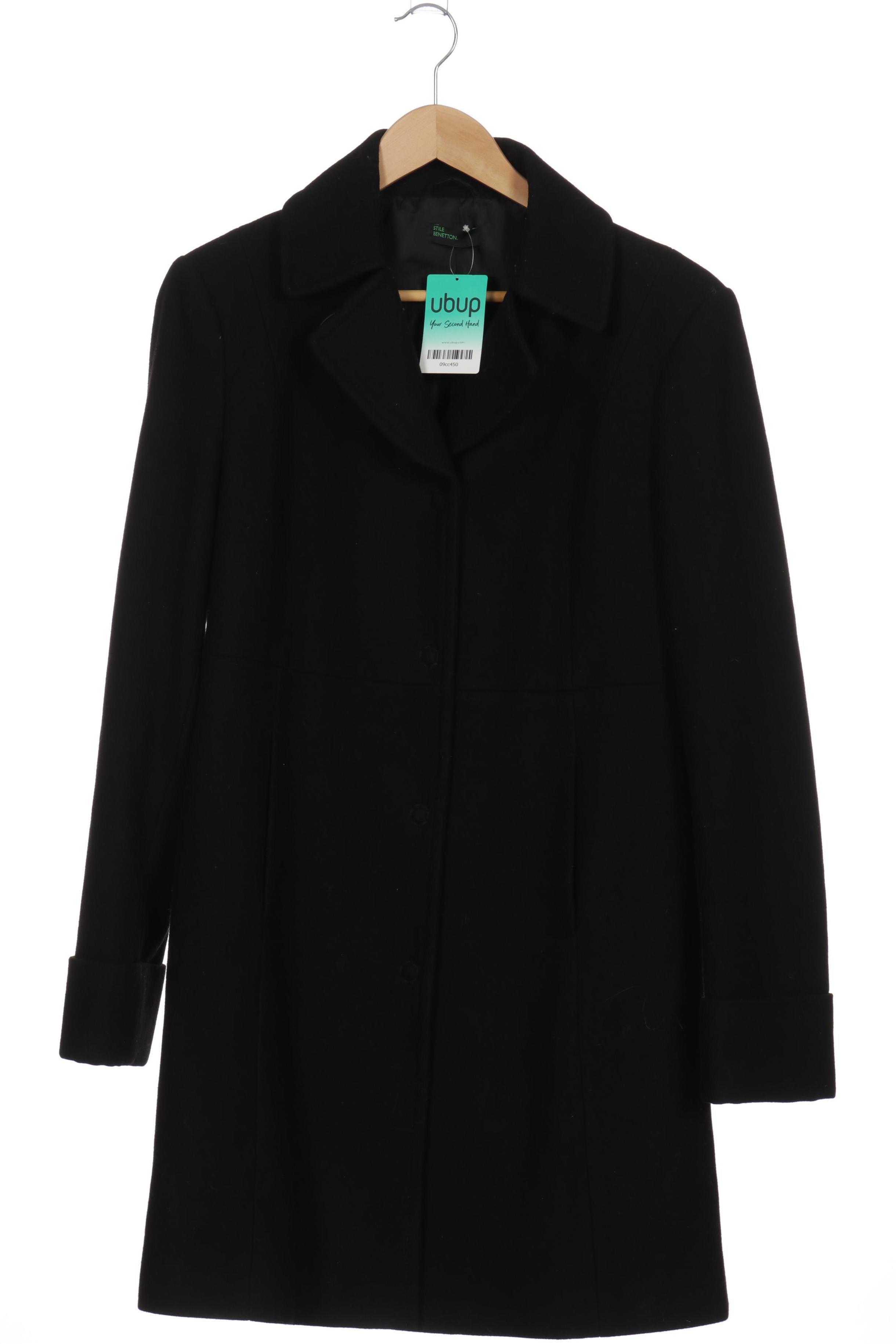 

United Colors OF Benetton Damen Mantel, schwarz, Gr.