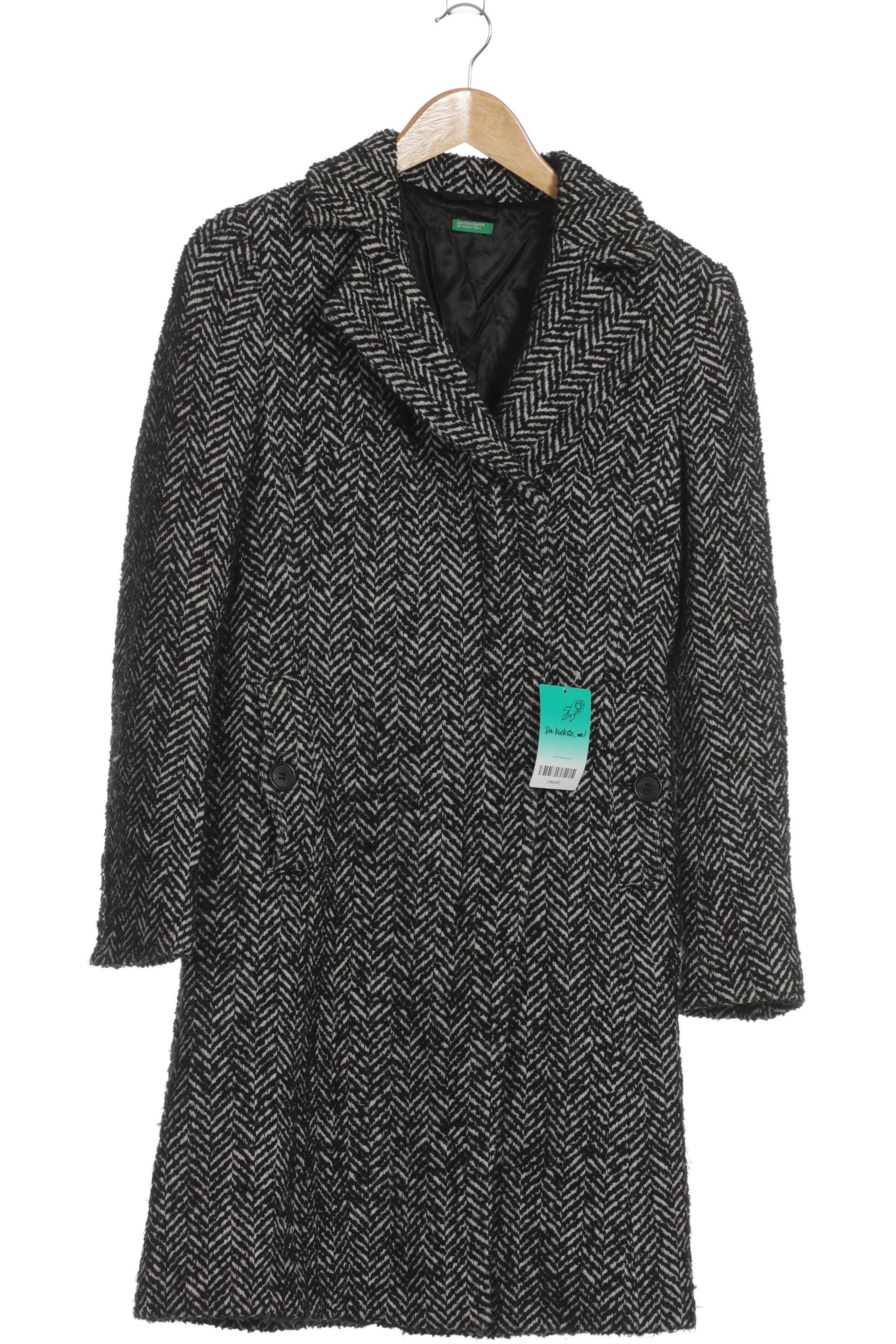 

United Colors OF Benetton Damen Mantel, schwarz, Gr.