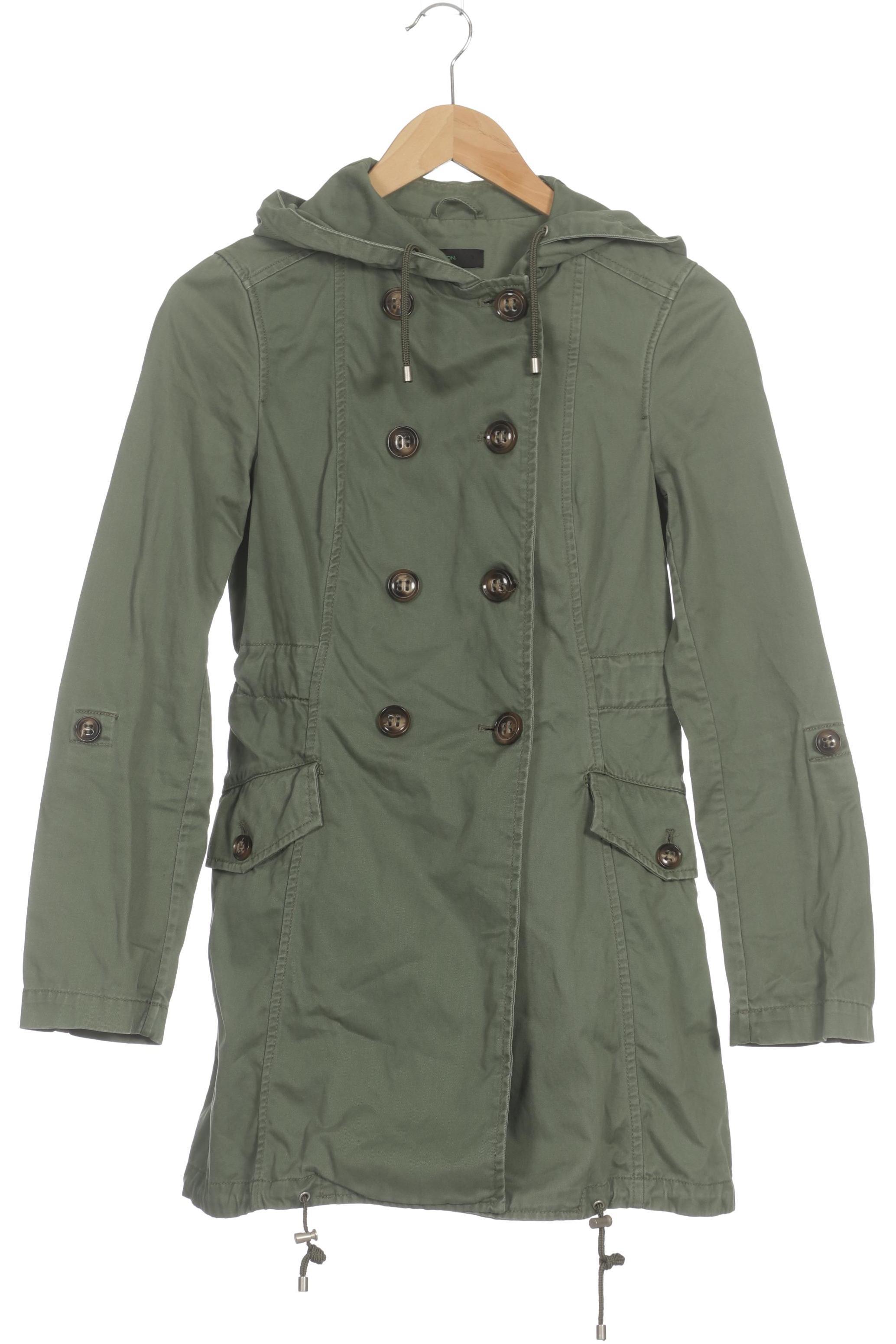 

United Colors OF Benetton Damen Mantel, grün, Gr. 38