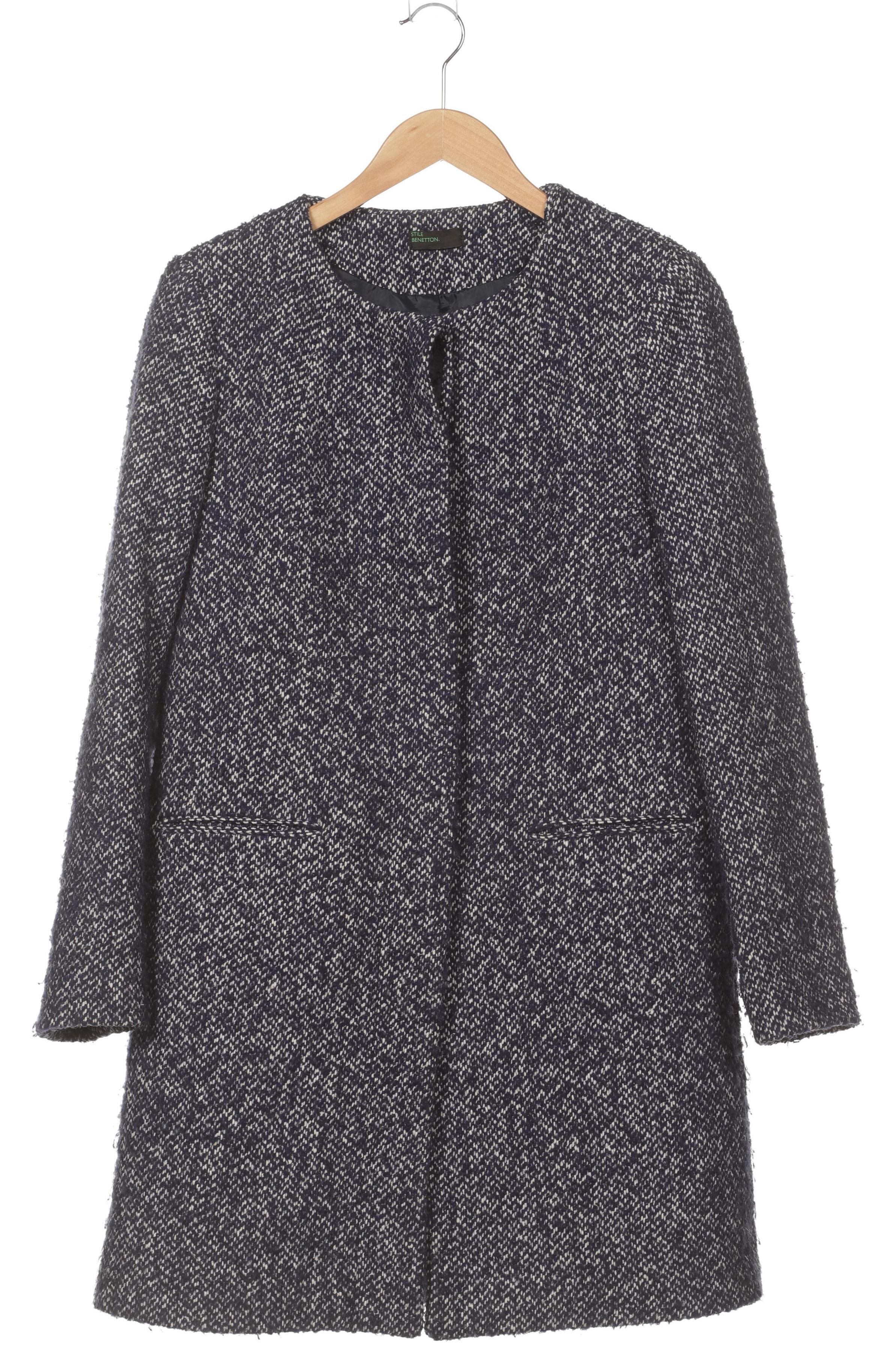 

United Colors OF Benetton Damen Mantel, blau, Gr.