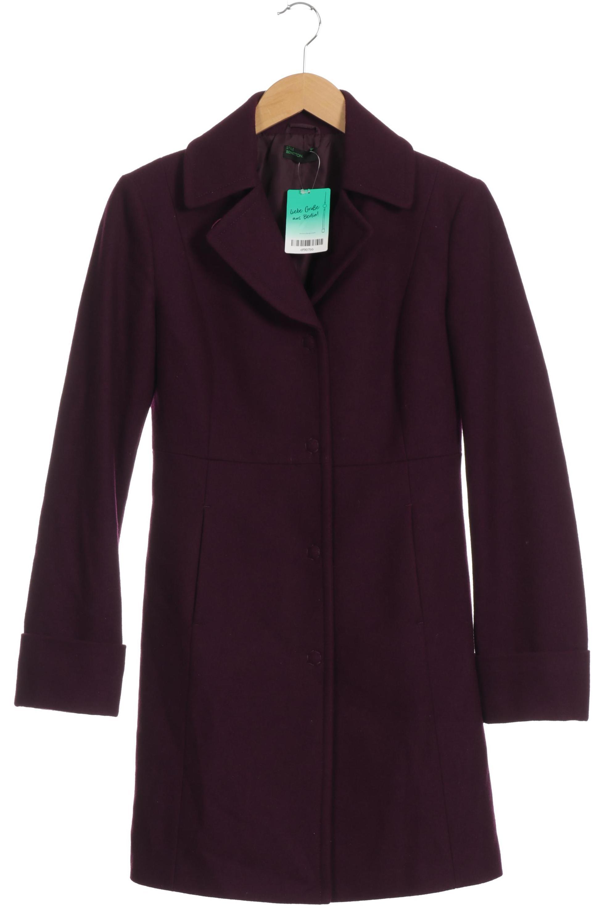 

United Colors OF Benetton Damen Mantel, lila, Gr. 42