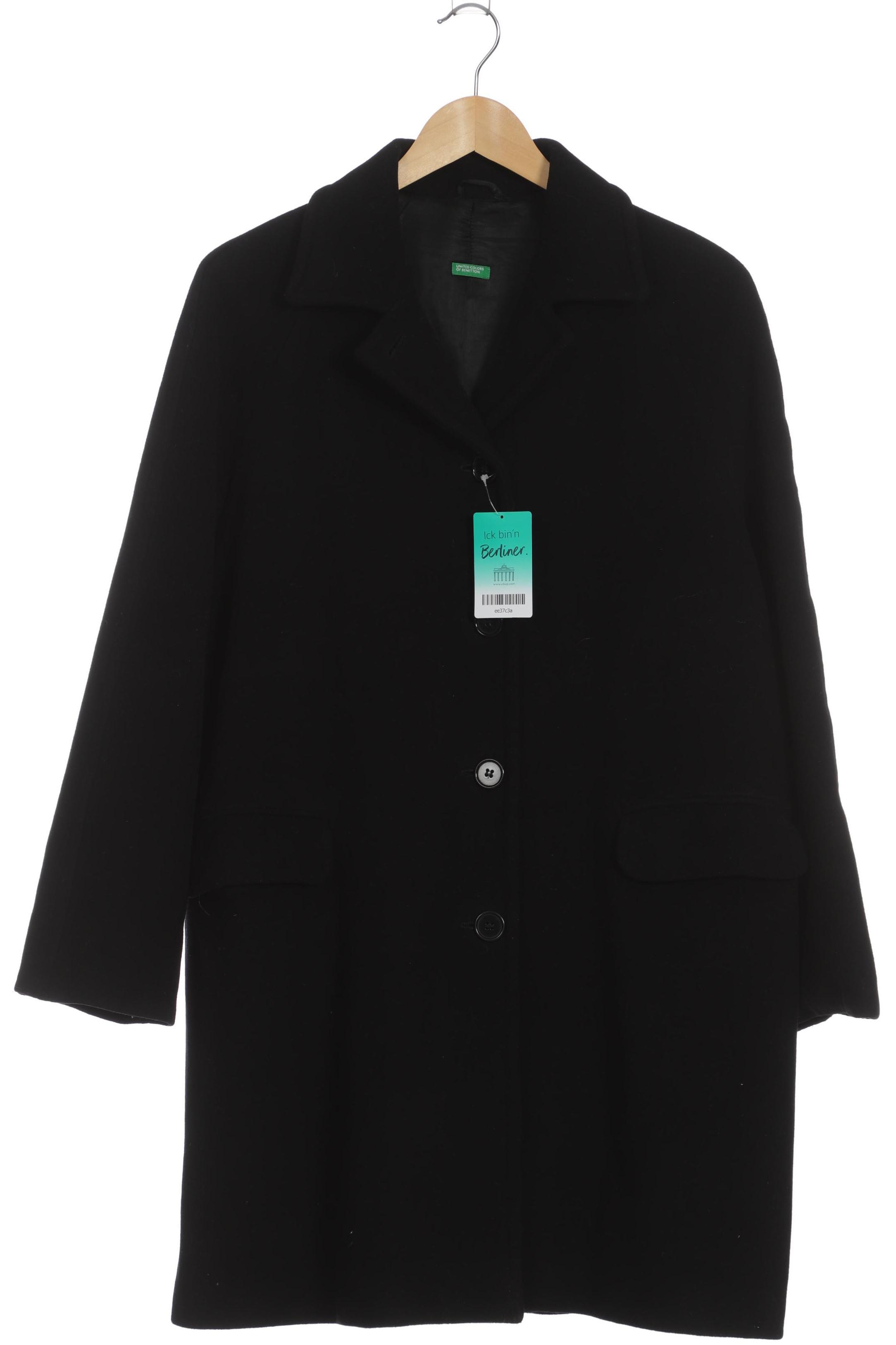 

United Colors OF Benetton Damen Mantel, schwarz, Gr.