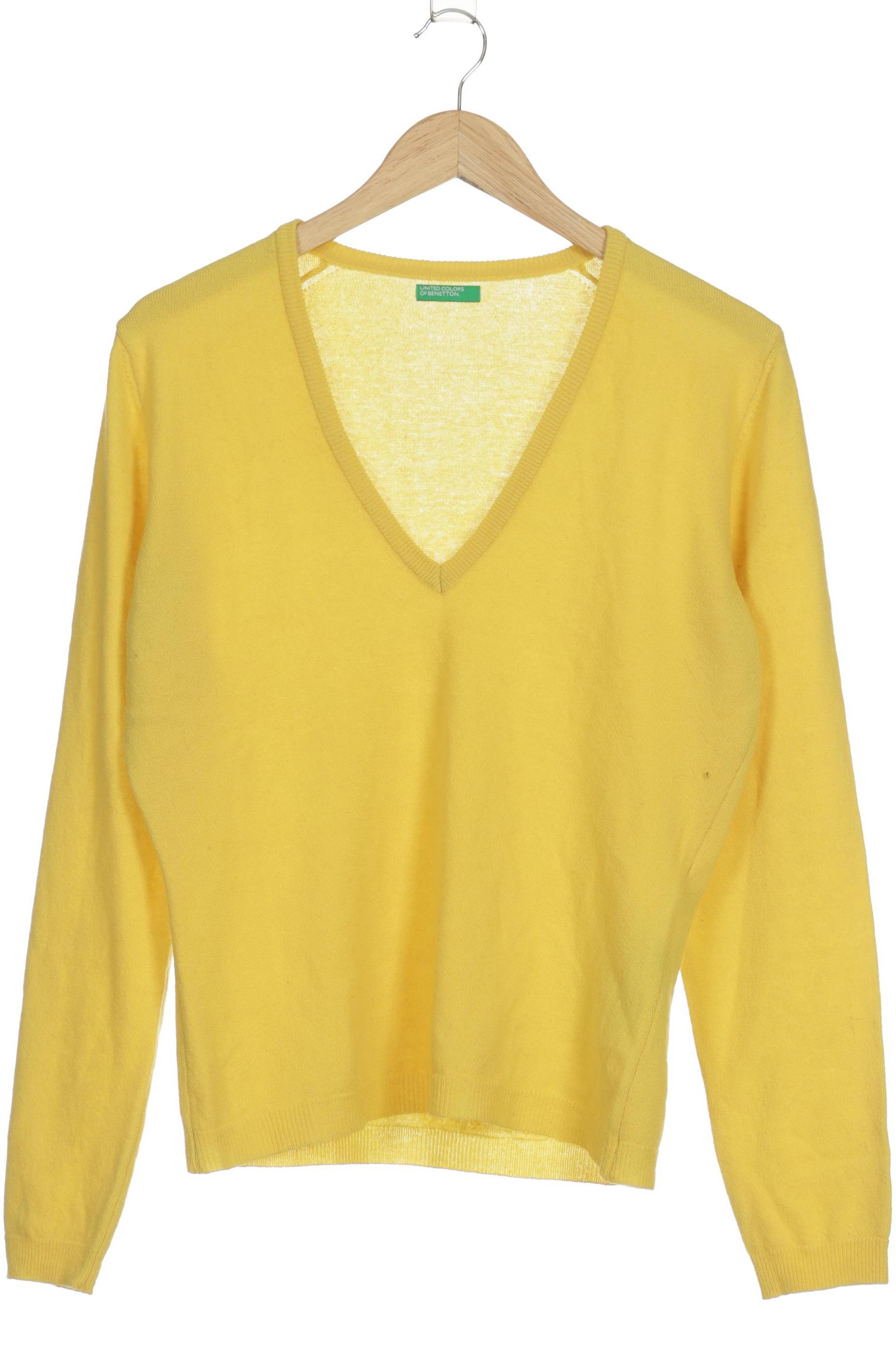 

United Colors OF Benetton Damen Pullover, gelb, Gr.