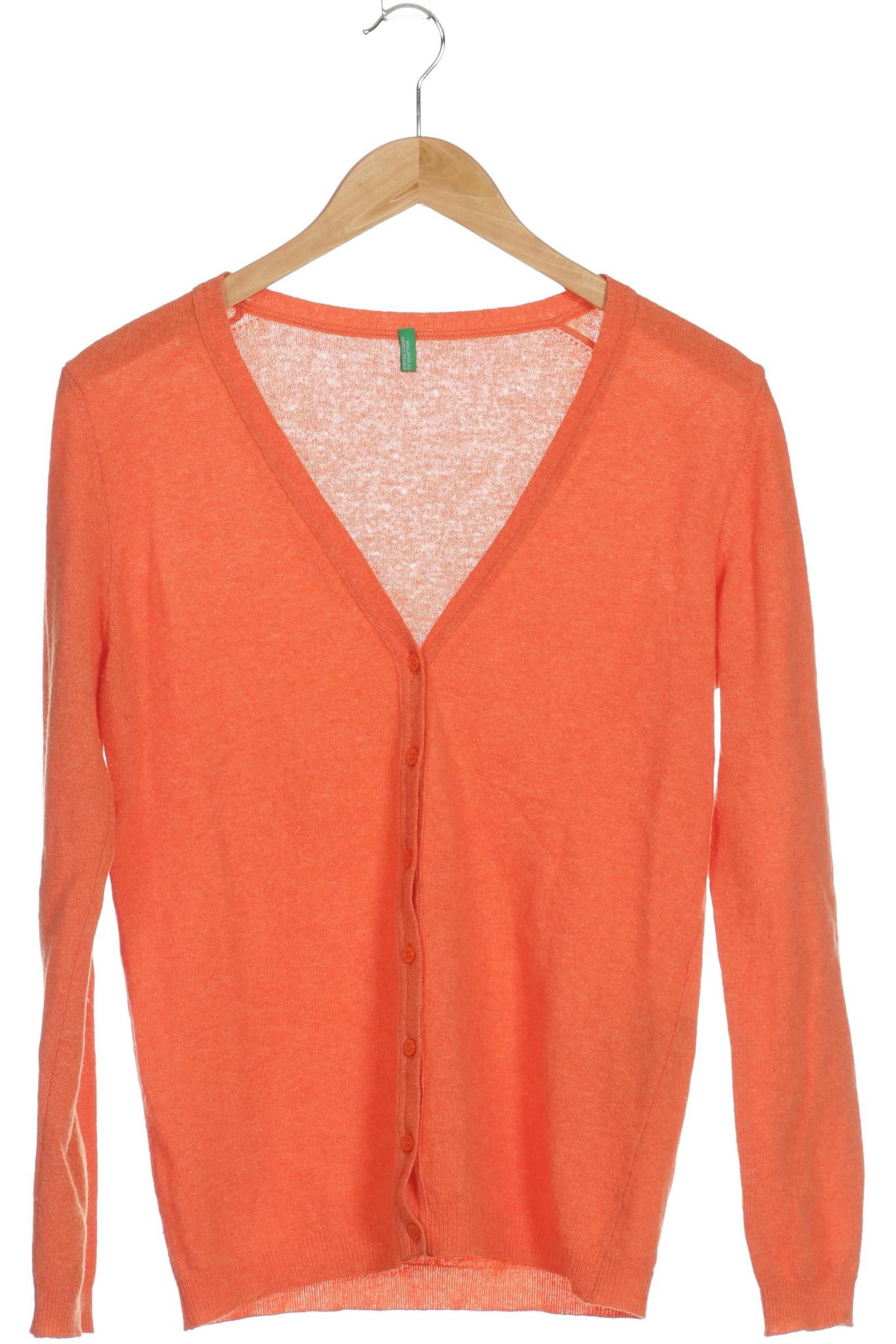 

United Colors OF Benetton Damen Strickjacke, orange, Gr.