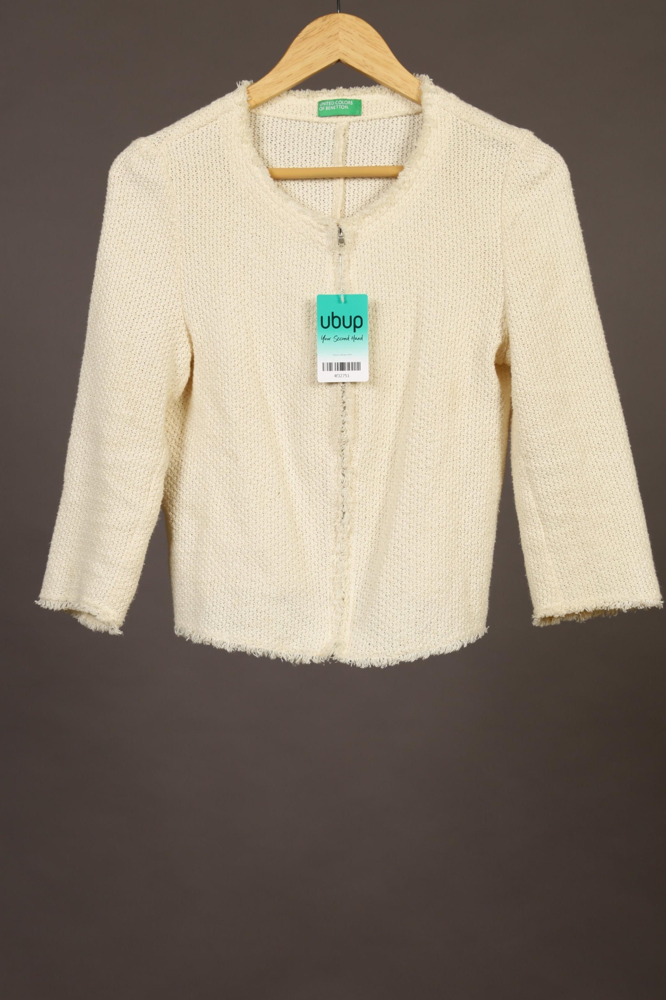 

United Colors OF Benetton Damen Strickjacke, weiß, Gr.