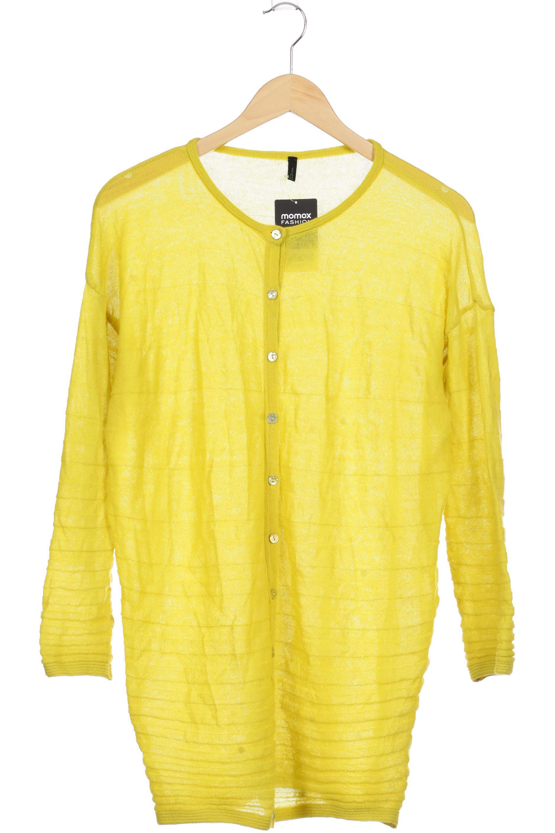 

United Colors OF Benetton Damen Strickjacke, gelb, Gr.