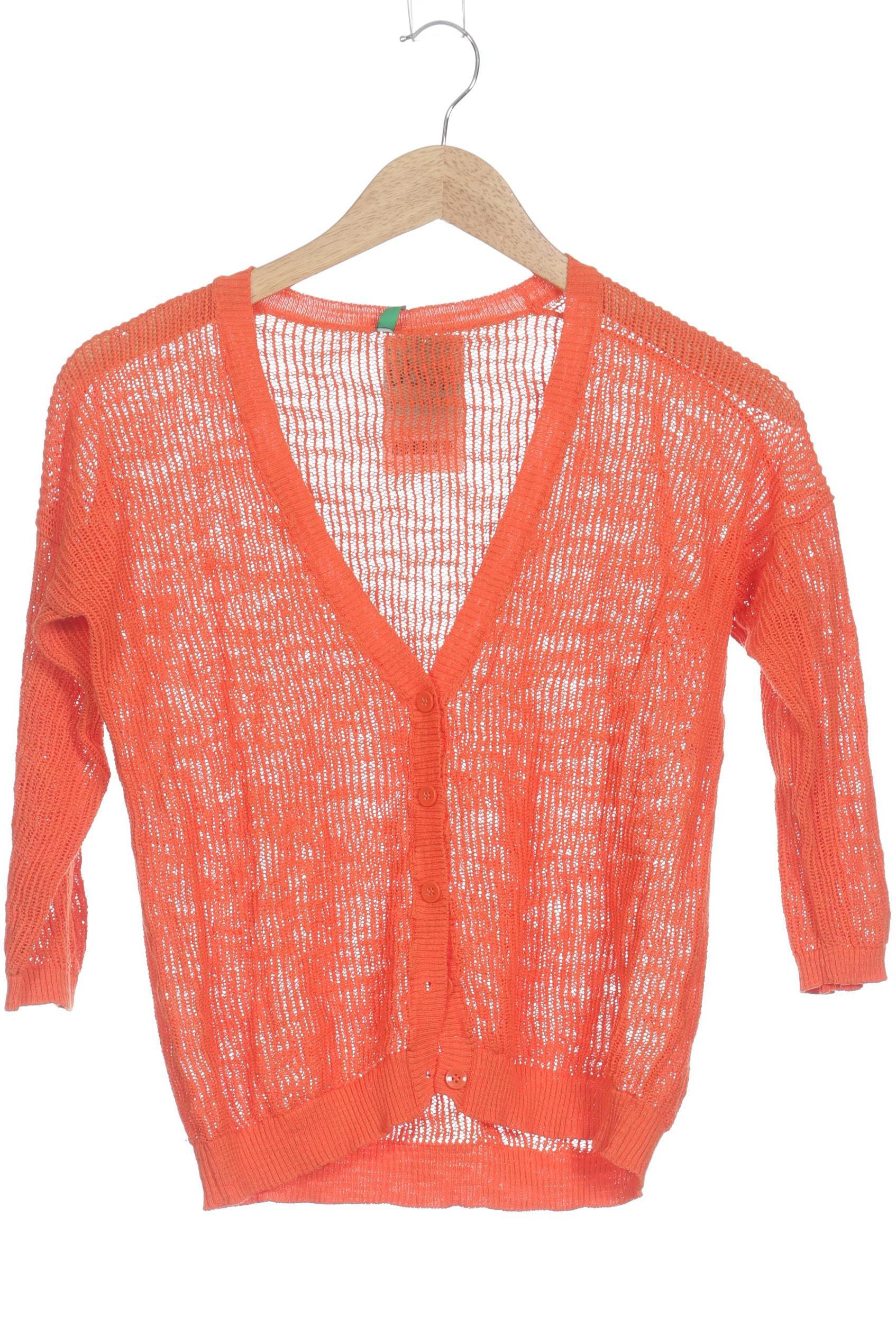 

United Colors OF Benetton Damen Strickjacke, orange, Gr.