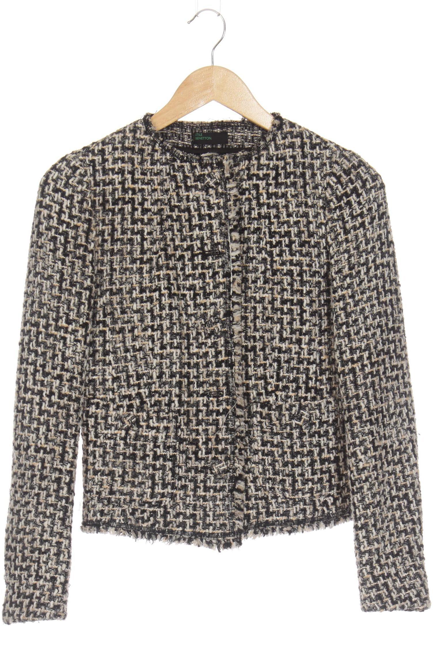 

United Colors OF Benetton Damen Strickjacke, schwarz, Gr. 42