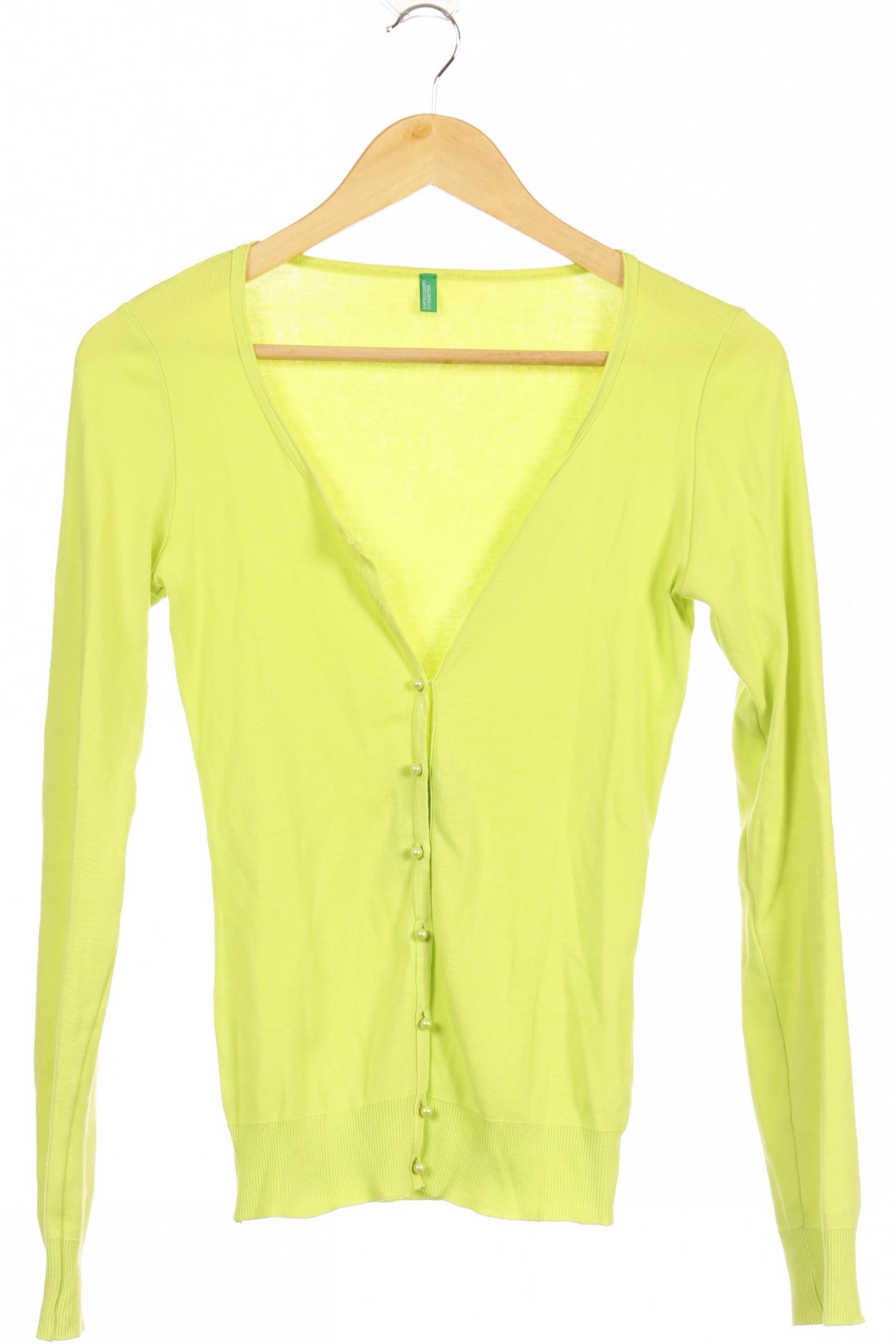 

United Colors OF Benetton Damen Strickjacke, gelb, Gr.
