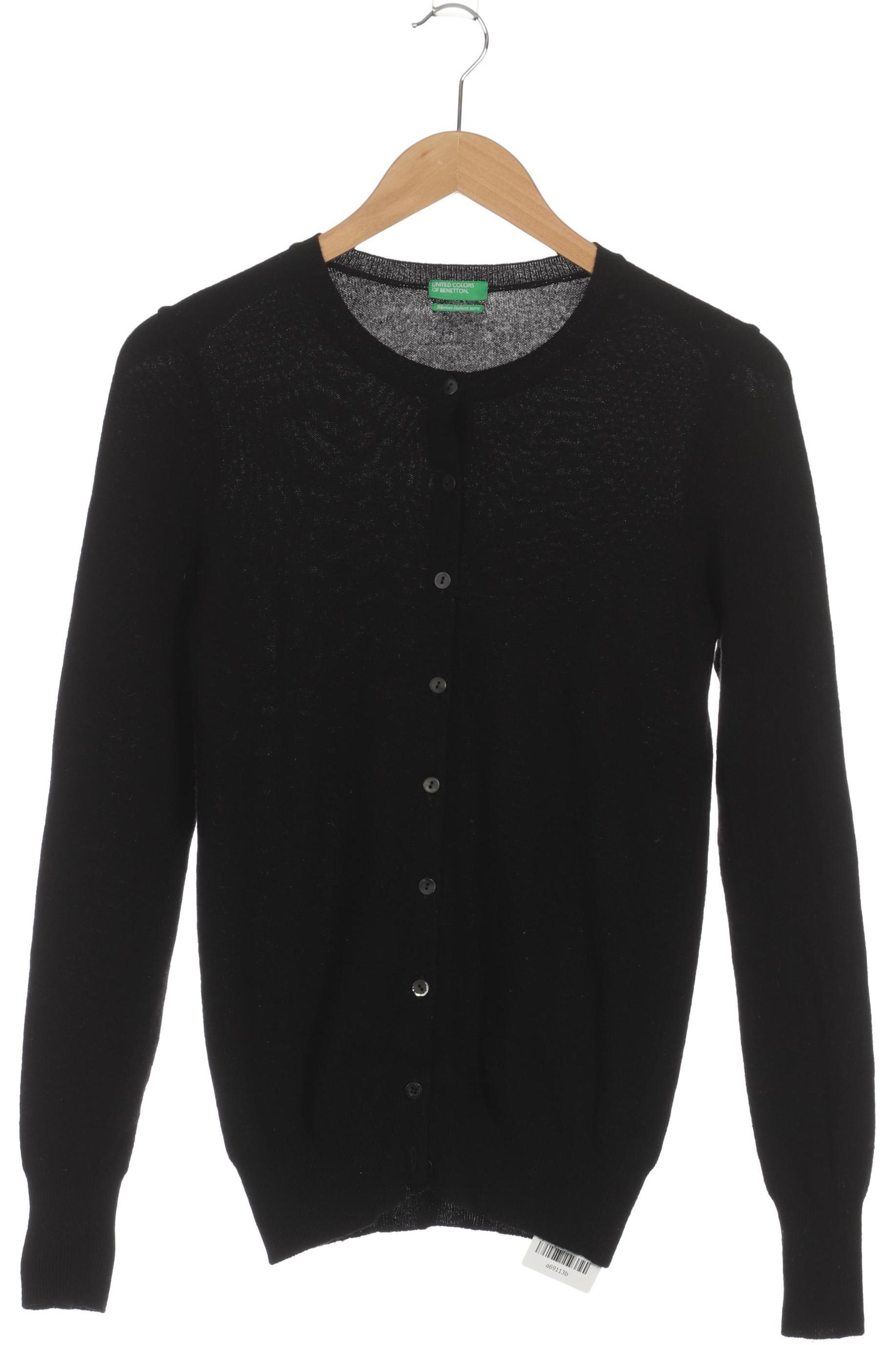 

United Colors OF Benetton Damen Strickjacke, schwarz, Gr.