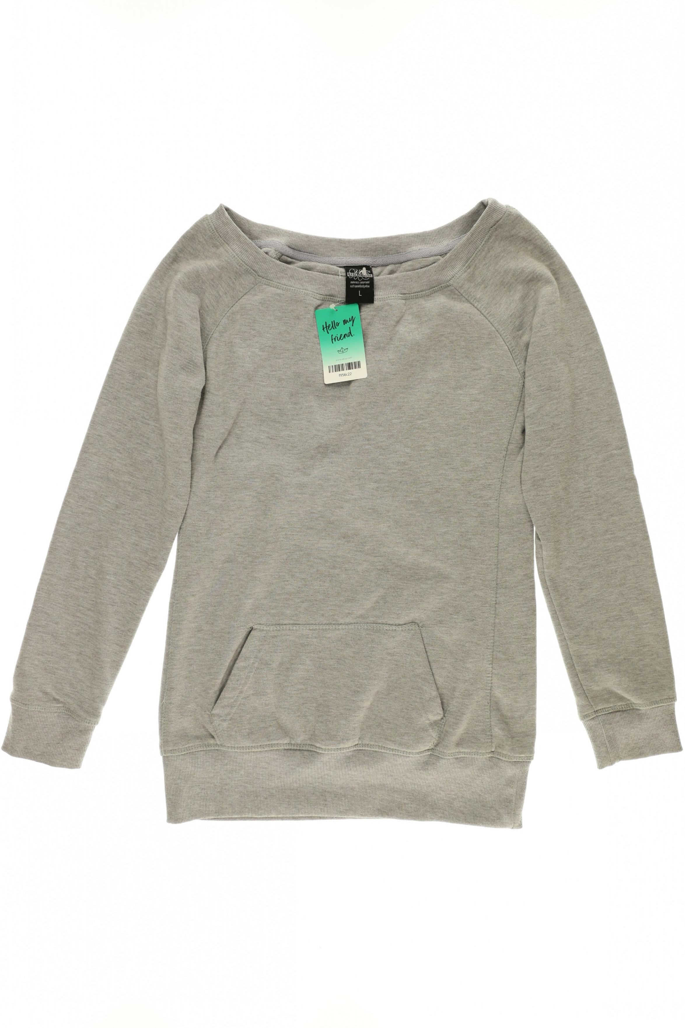 Thumbnail - Urban Classics Damen Sweatshirt, grau, Gr.