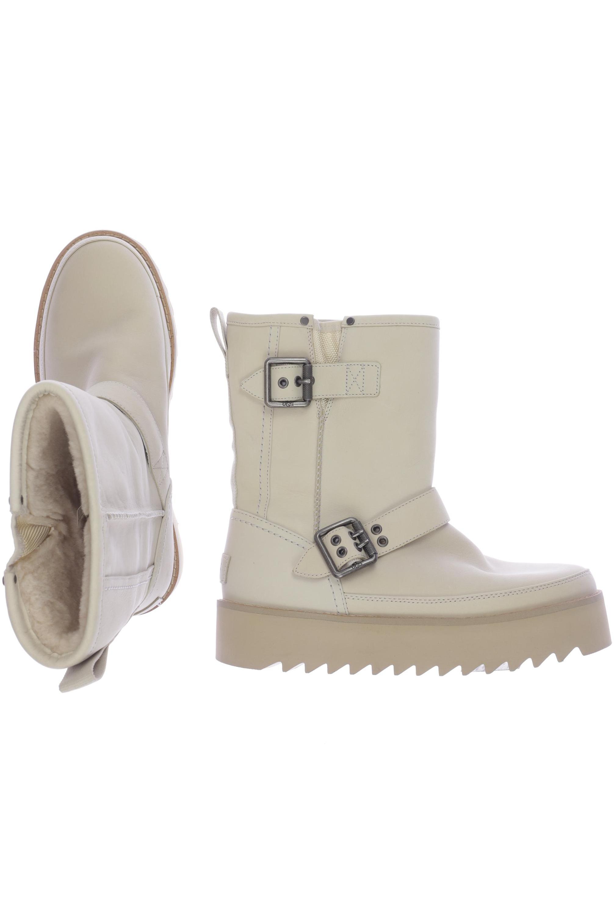 

UGG Australia Damen Stiefelette, cremeweiß