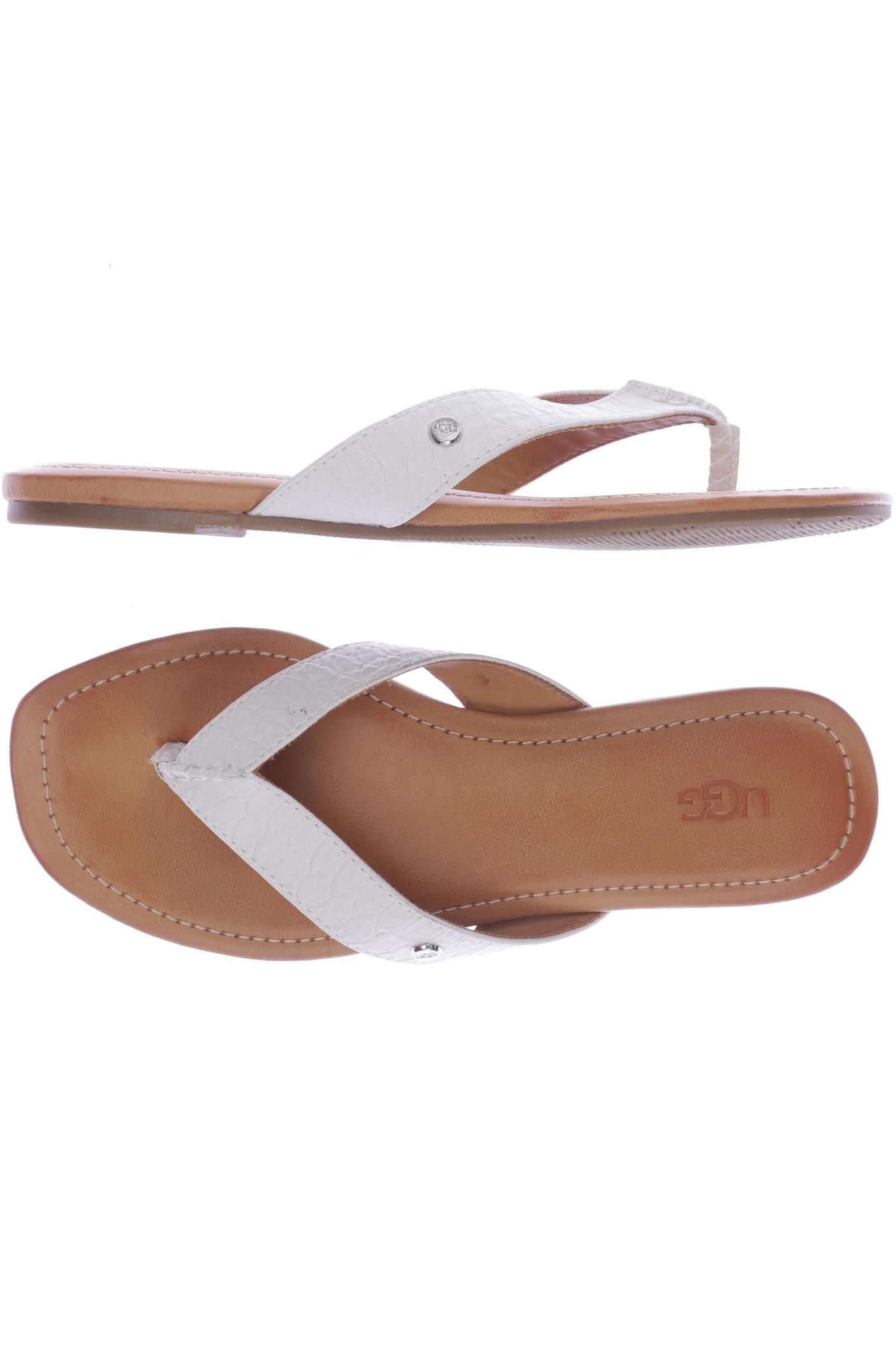 

UGG Australia Damen Sandale, cremeweiß