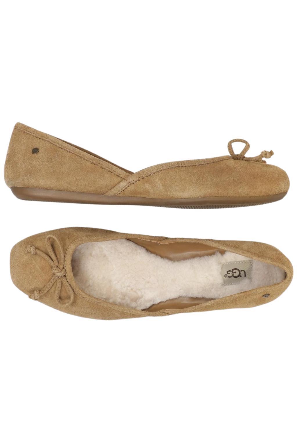 

UGG Damen Ballerinas, beige, Gr. 39