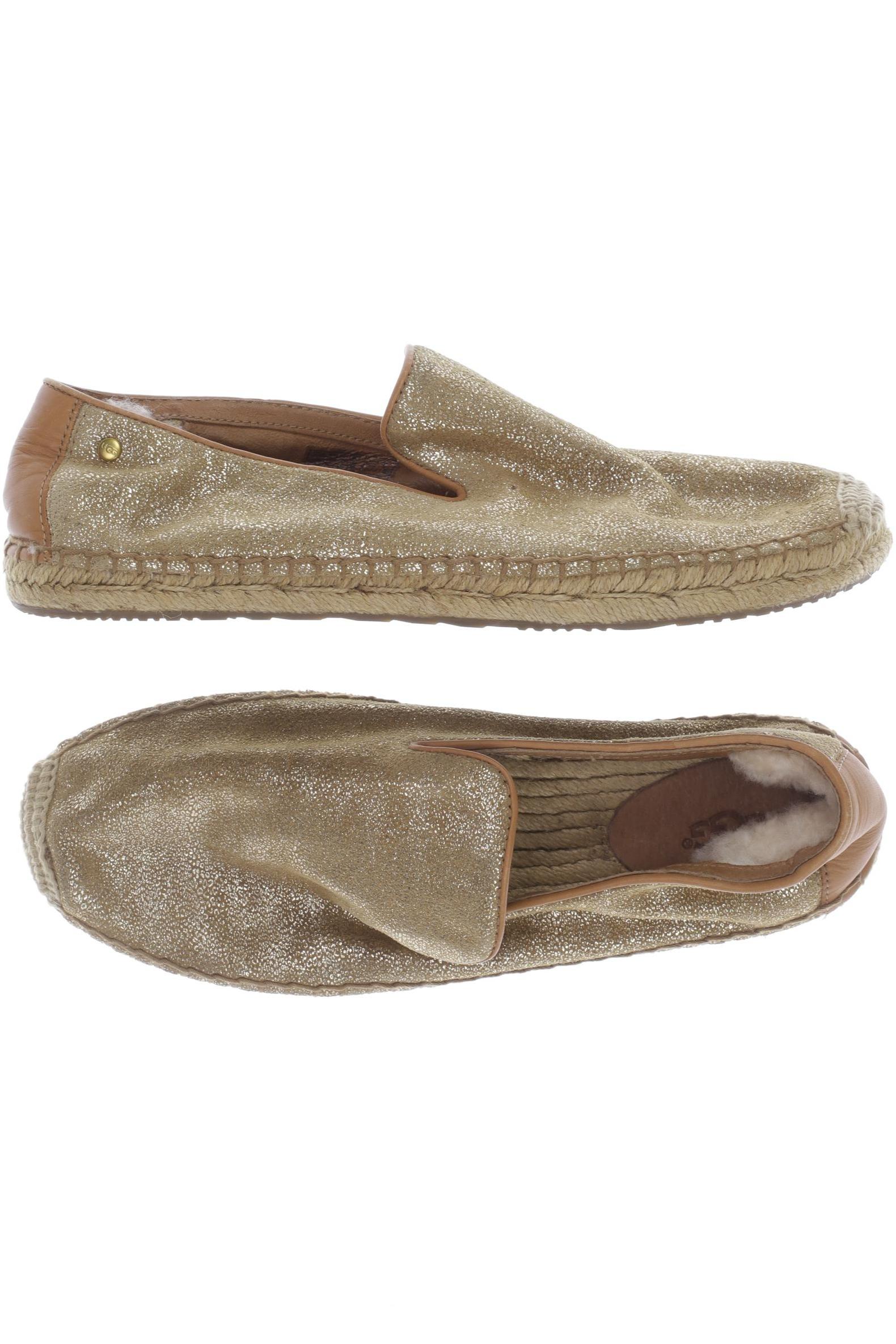 

UGG Damen Ballerinas, gold, Gr. 39