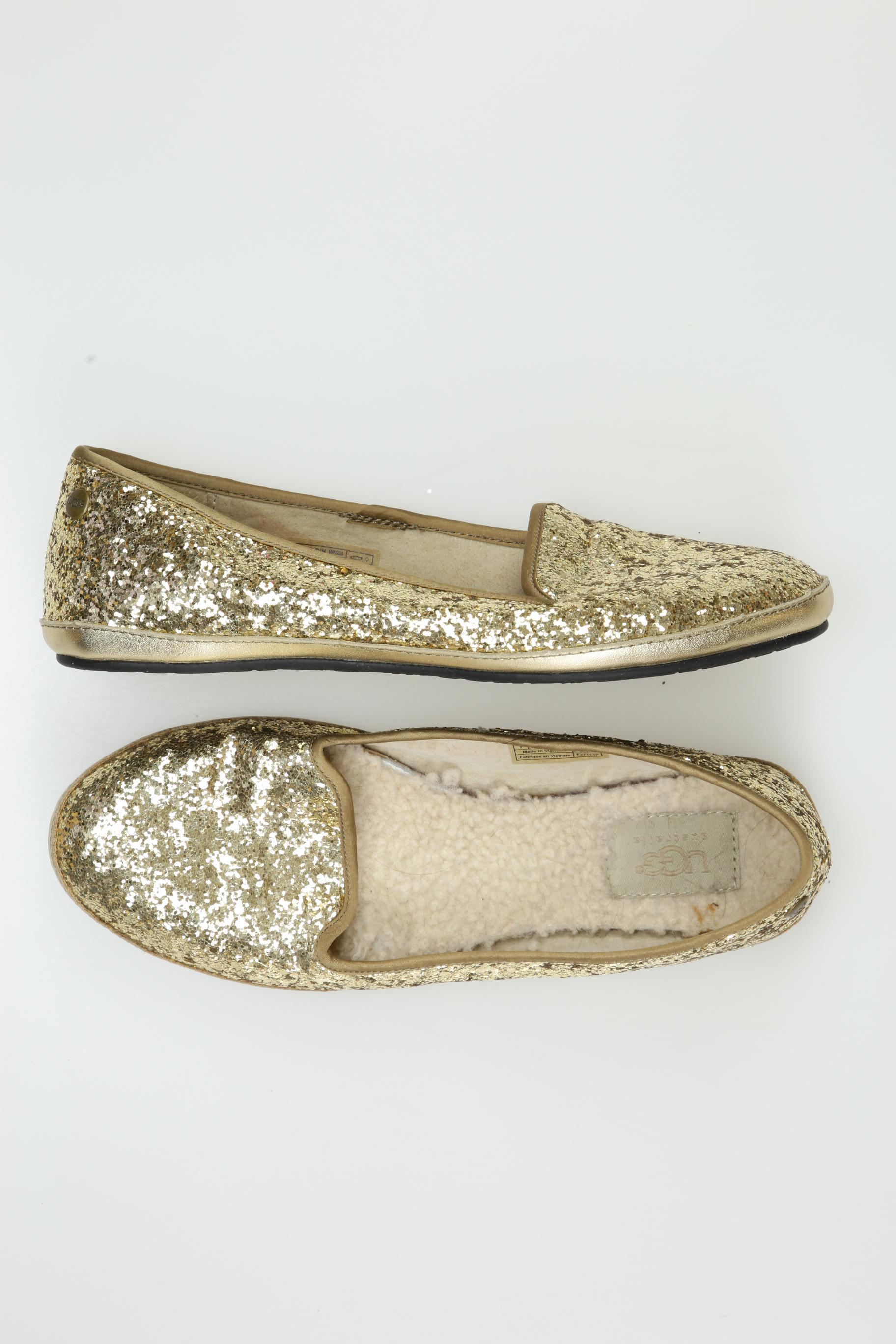

UGG Damen Ballerinas, gold, Gr. 38