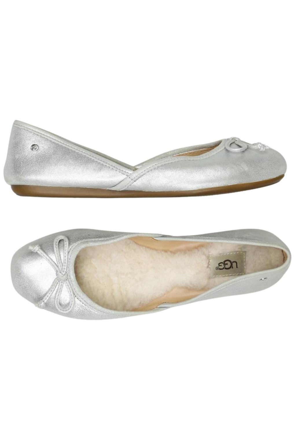 

UGG Damen Ballerinas, silber, Gr. 38
