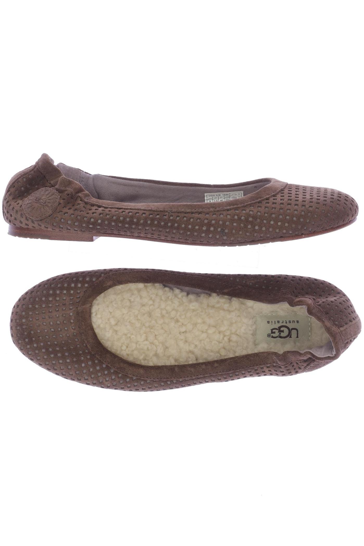 

UGG Damen Ballerinas, braun, Gr. 40