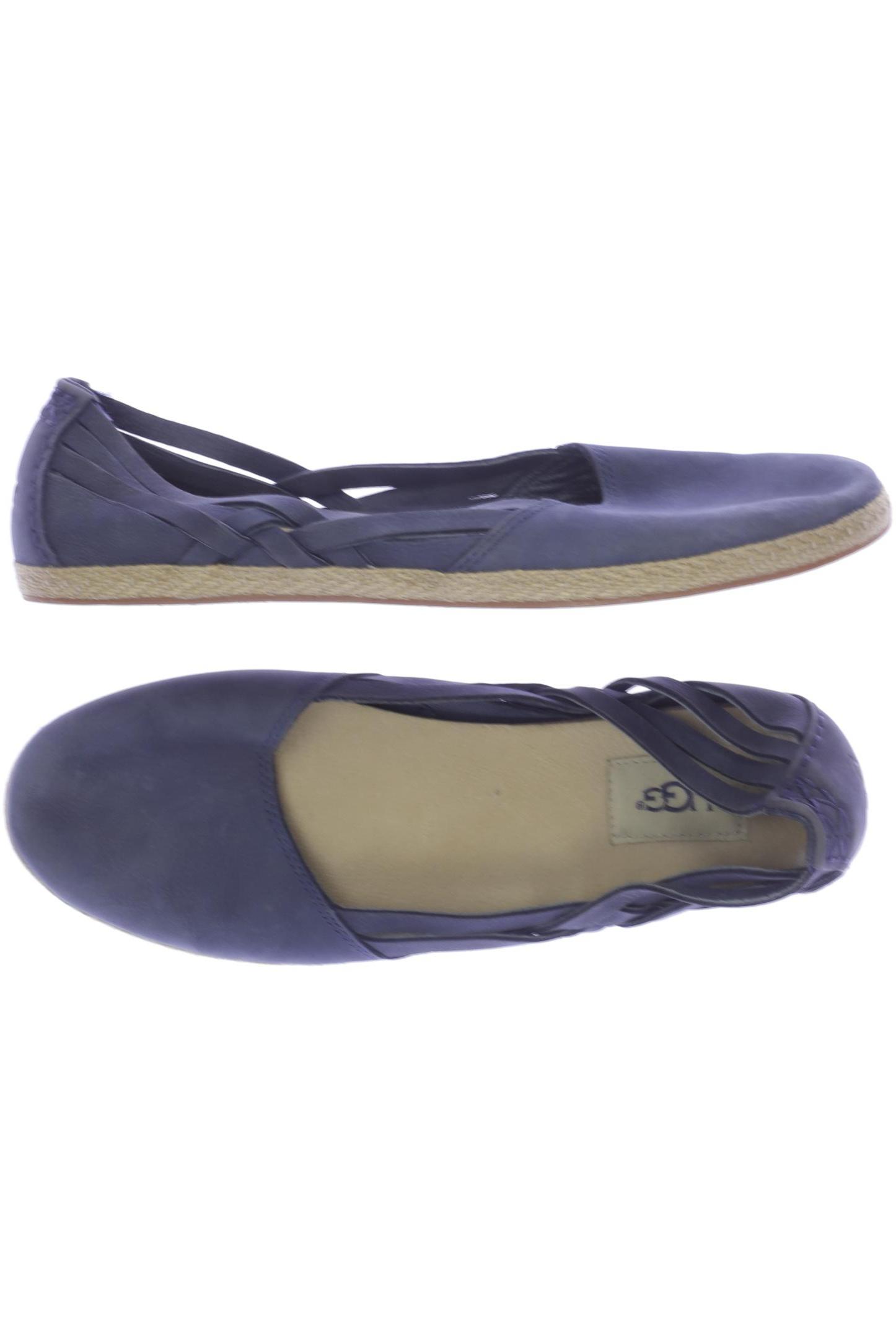 

UGG Damen Ballerinas, blau, Gr. 40