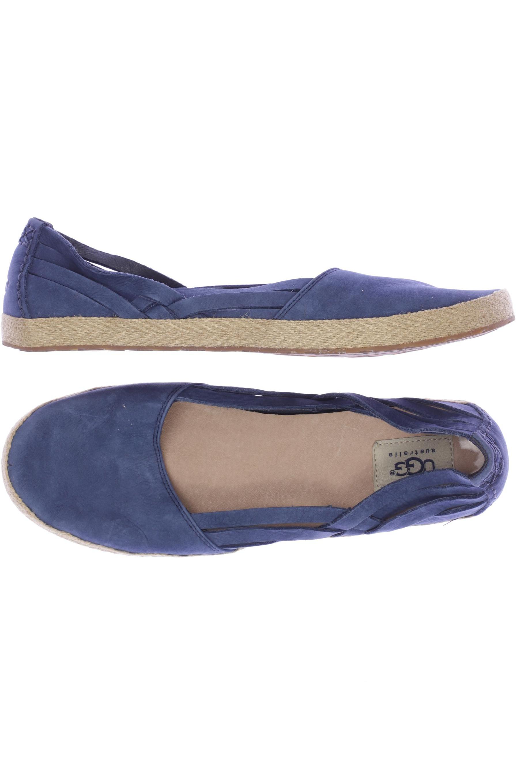 

UGG Damen Ballerinas, blau, Gr. 40