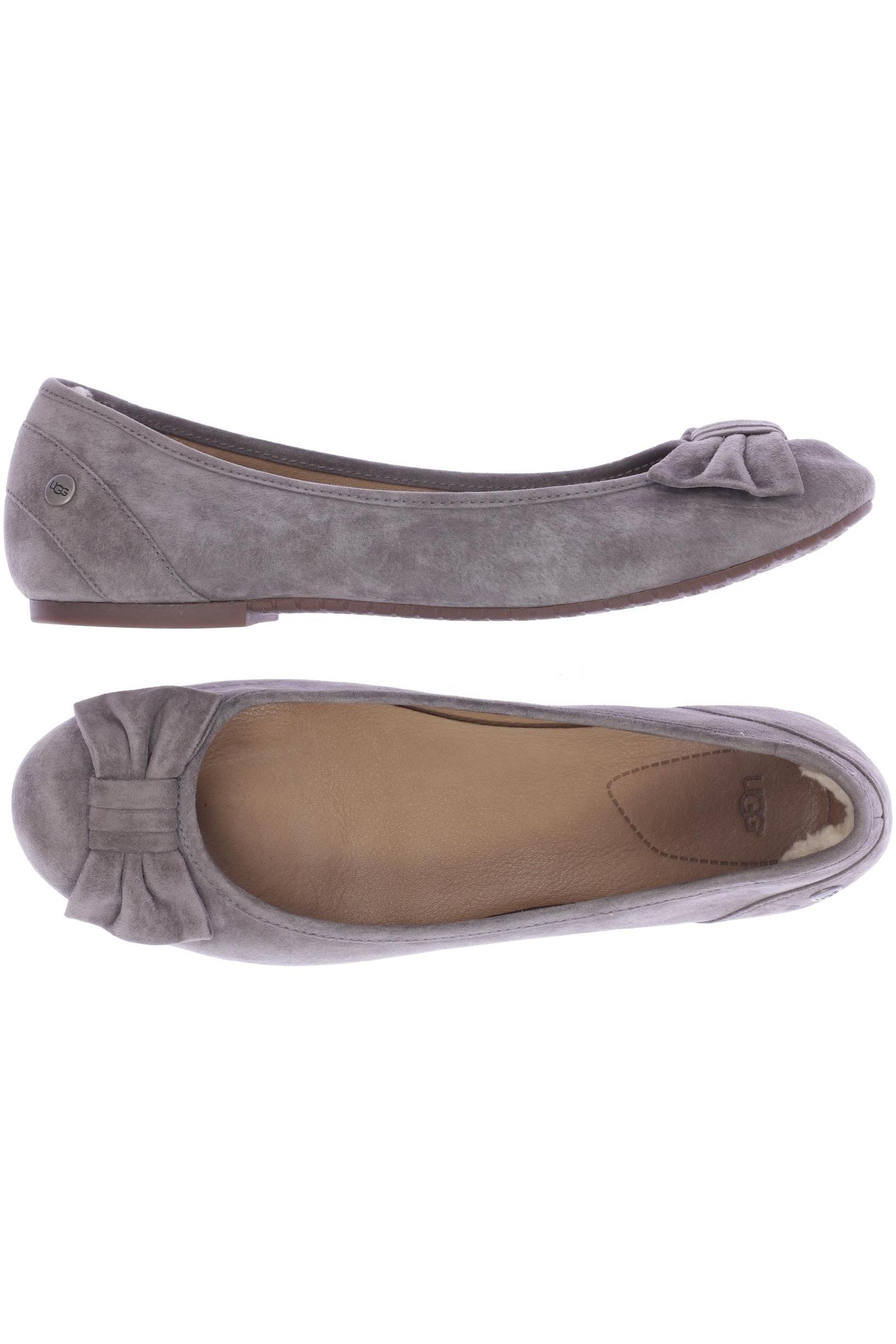 

UGG Damen Ballerinas, grau, Gr. 39