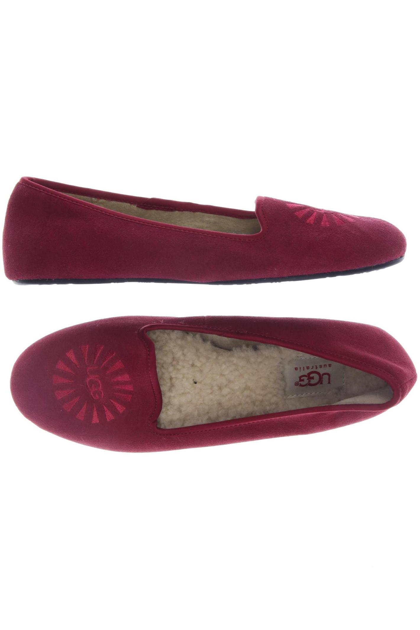 

UGG Damen Ballerinas, bordeaux