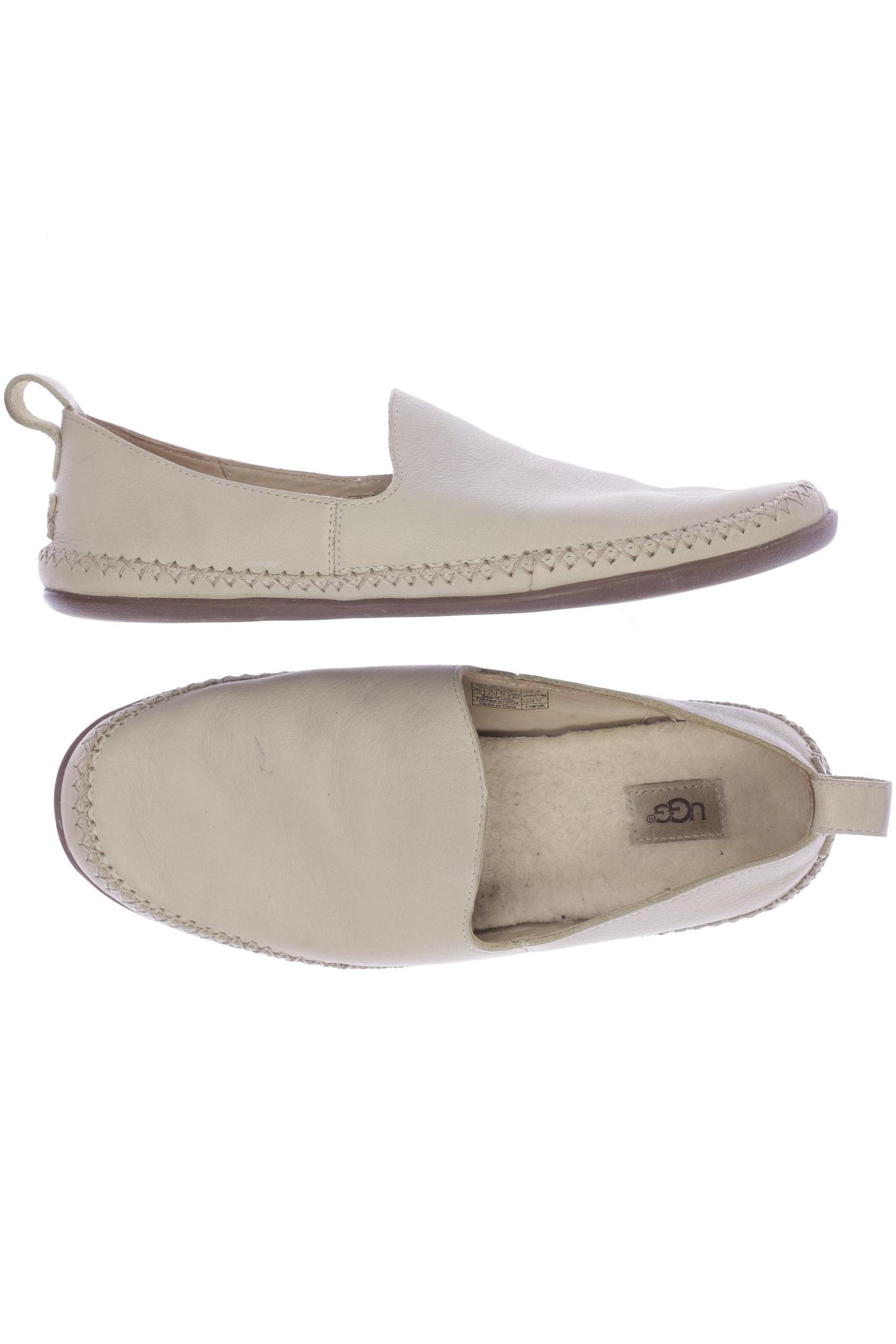 

UGG Damen Halbschuh, cremeweiß, Gr. 41