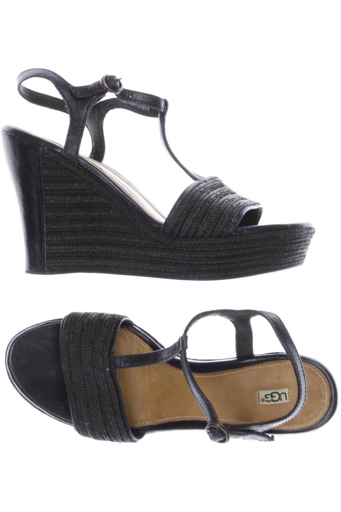 

UGG Damen Sandale, schwarz, Gr. 9