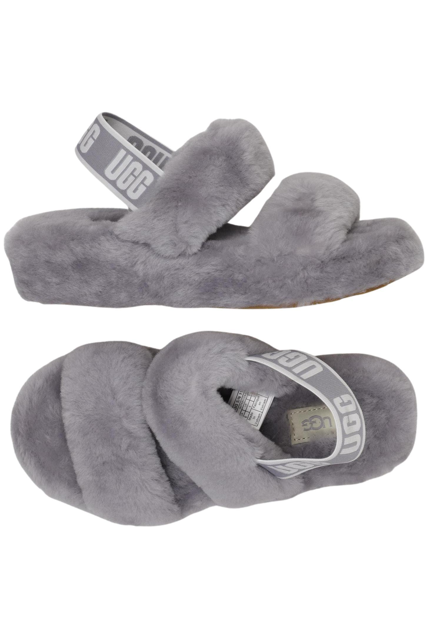 

UGG Damen Sandale, grau, Gr. 37