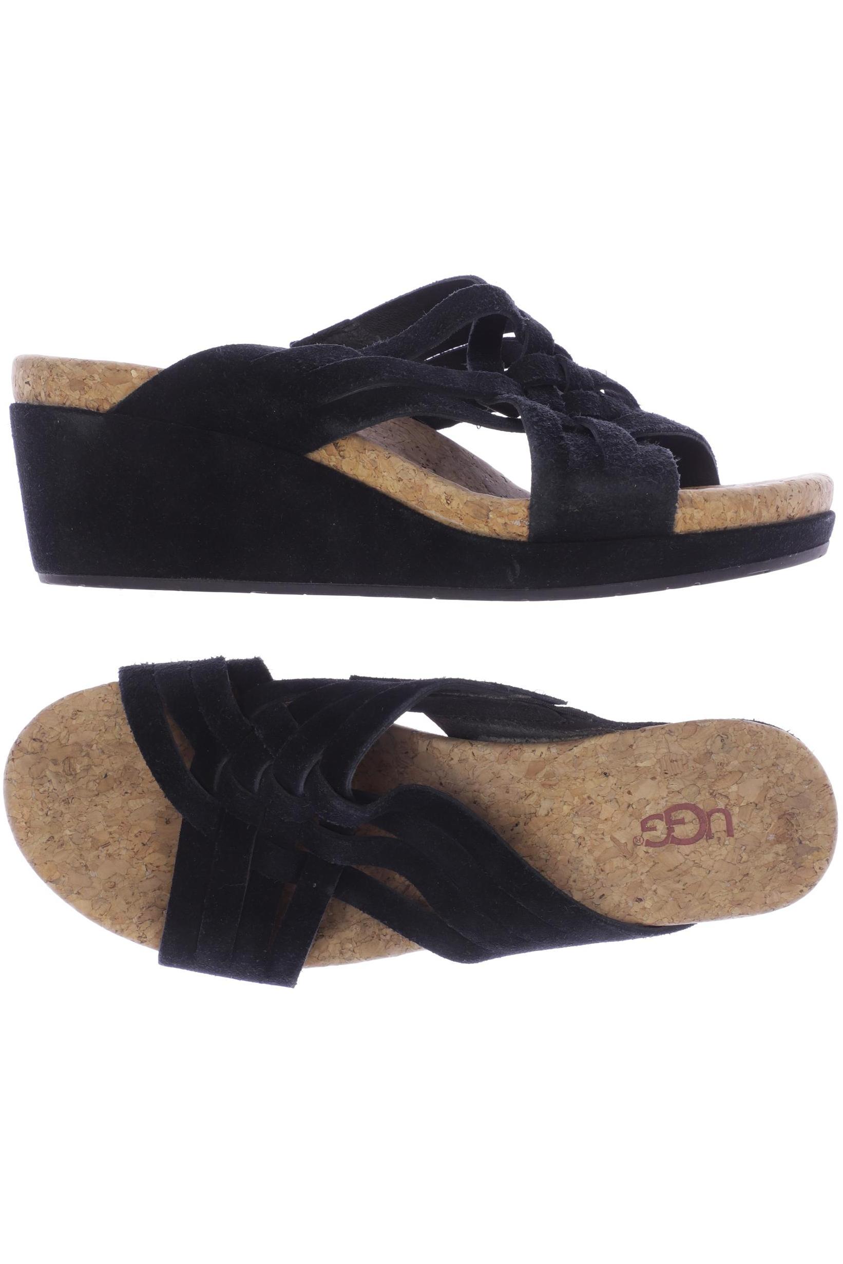 

UGG Damen Sandale, schwarz, Gr. 38