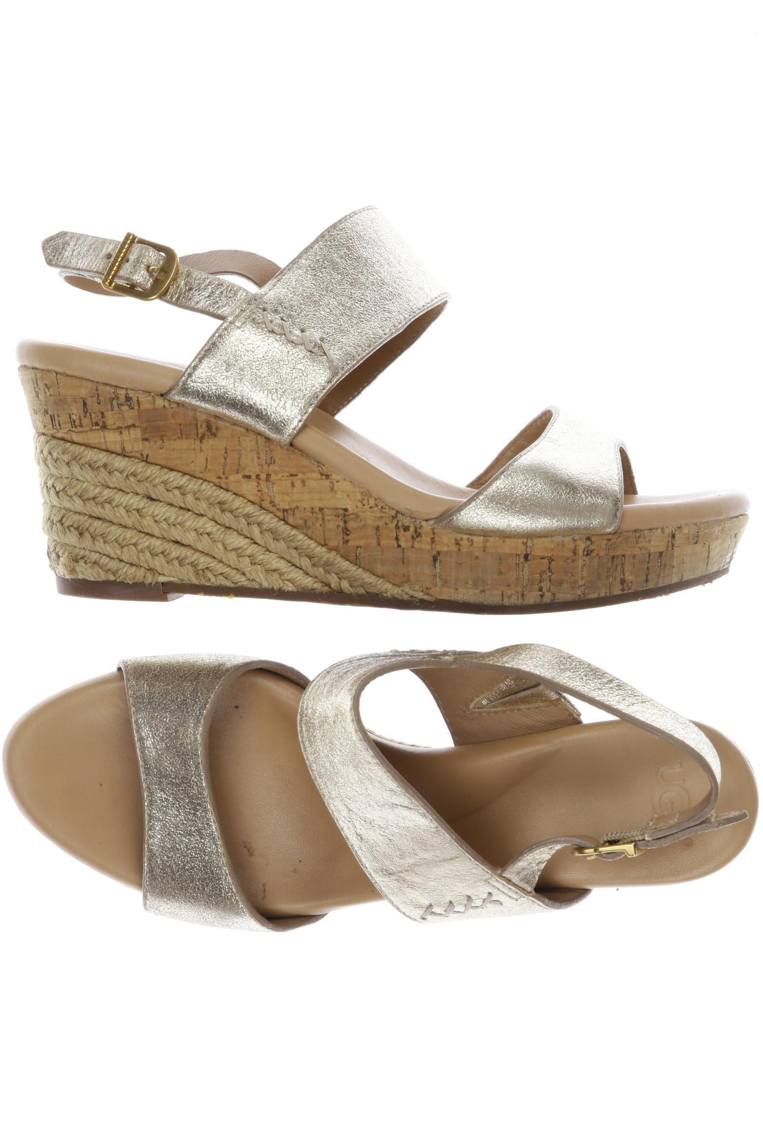 

UGG Damen Sandale, gold, Gr. 37