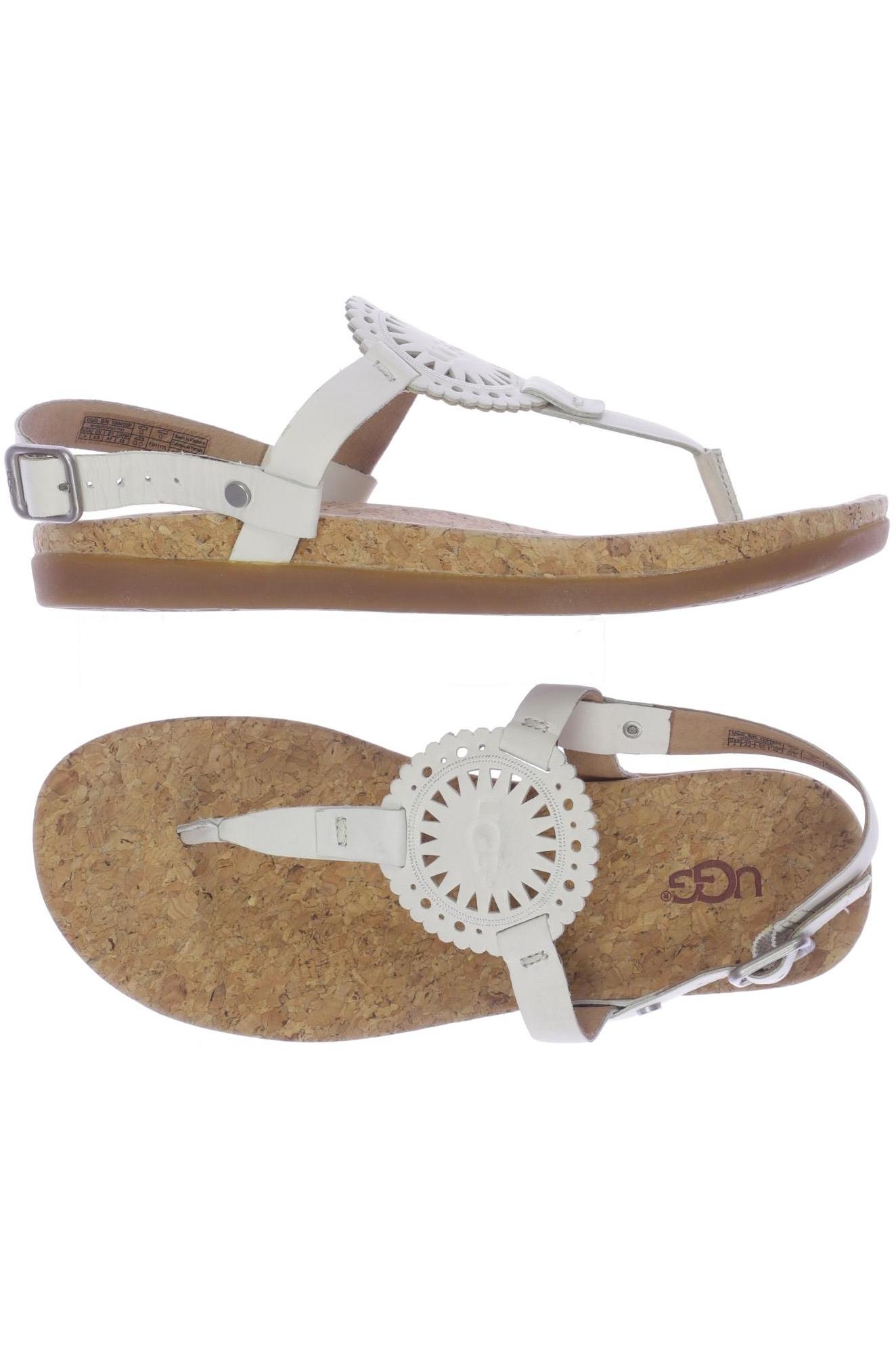 

UGG Damen Sandale, weiß, Gr. 37