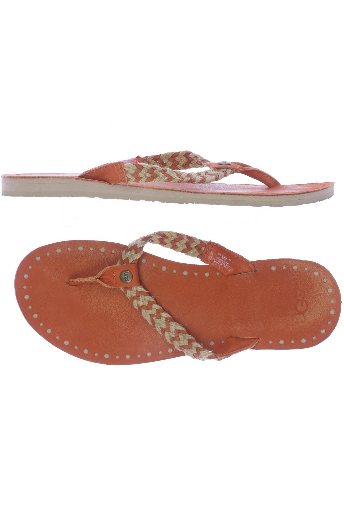 

UGG Damen Sandale, orange, Gr. 35.5