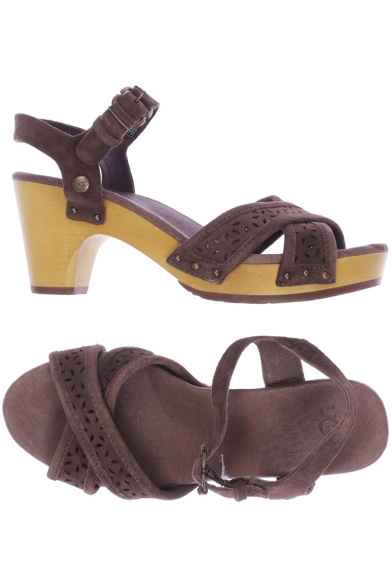 

UGG Damen Sandale, gelb, Gr. 36