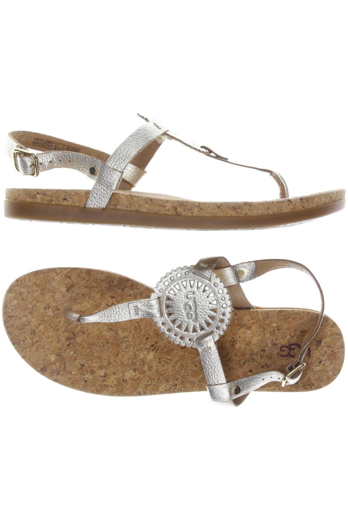 

UGG Damen Sandale, gold, Gr. 43