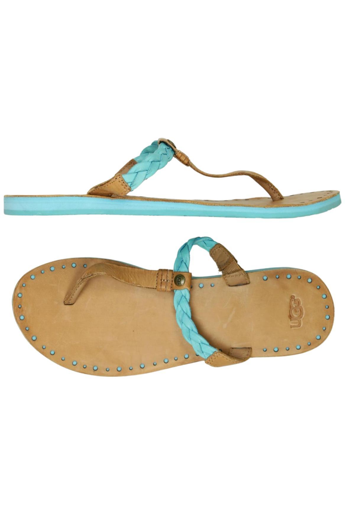 

UGG Damen Sandale, blau, Gr. 40