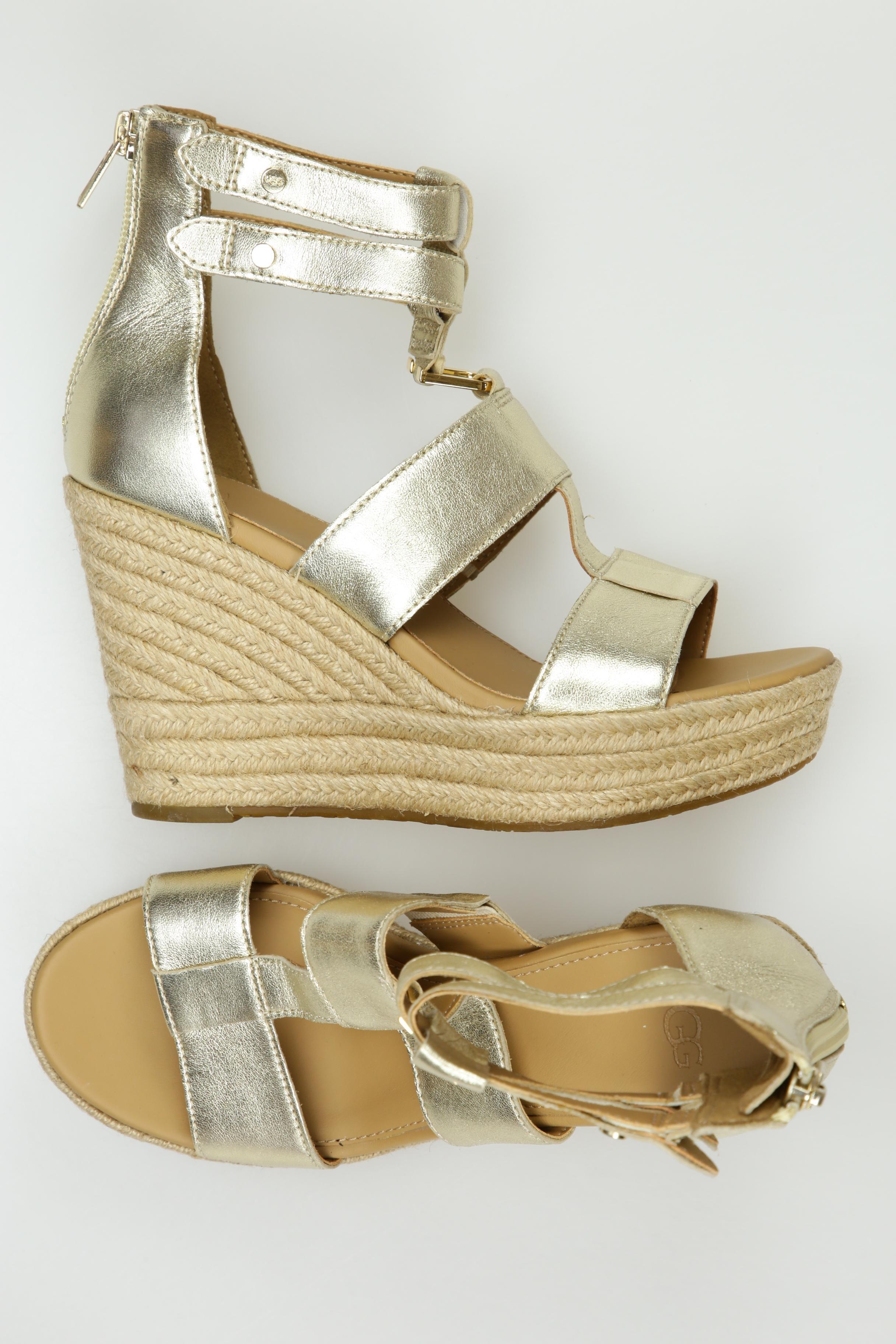 

UGG Damen Sandale, gold, Gr. 37