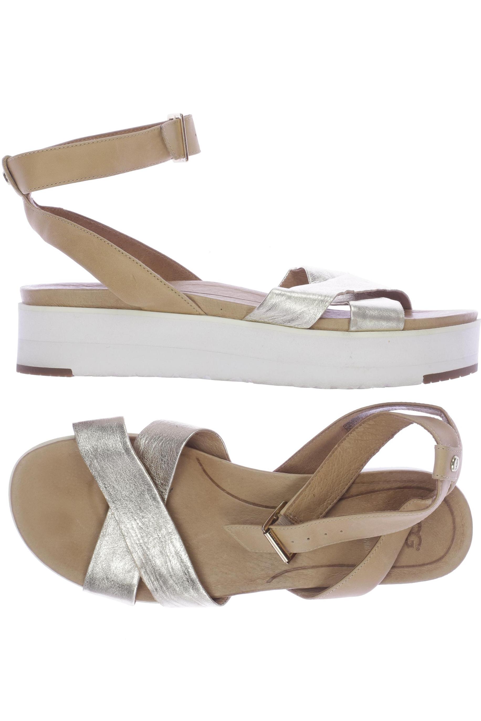 

UGG Damen Sandale, gold, Gr. 41