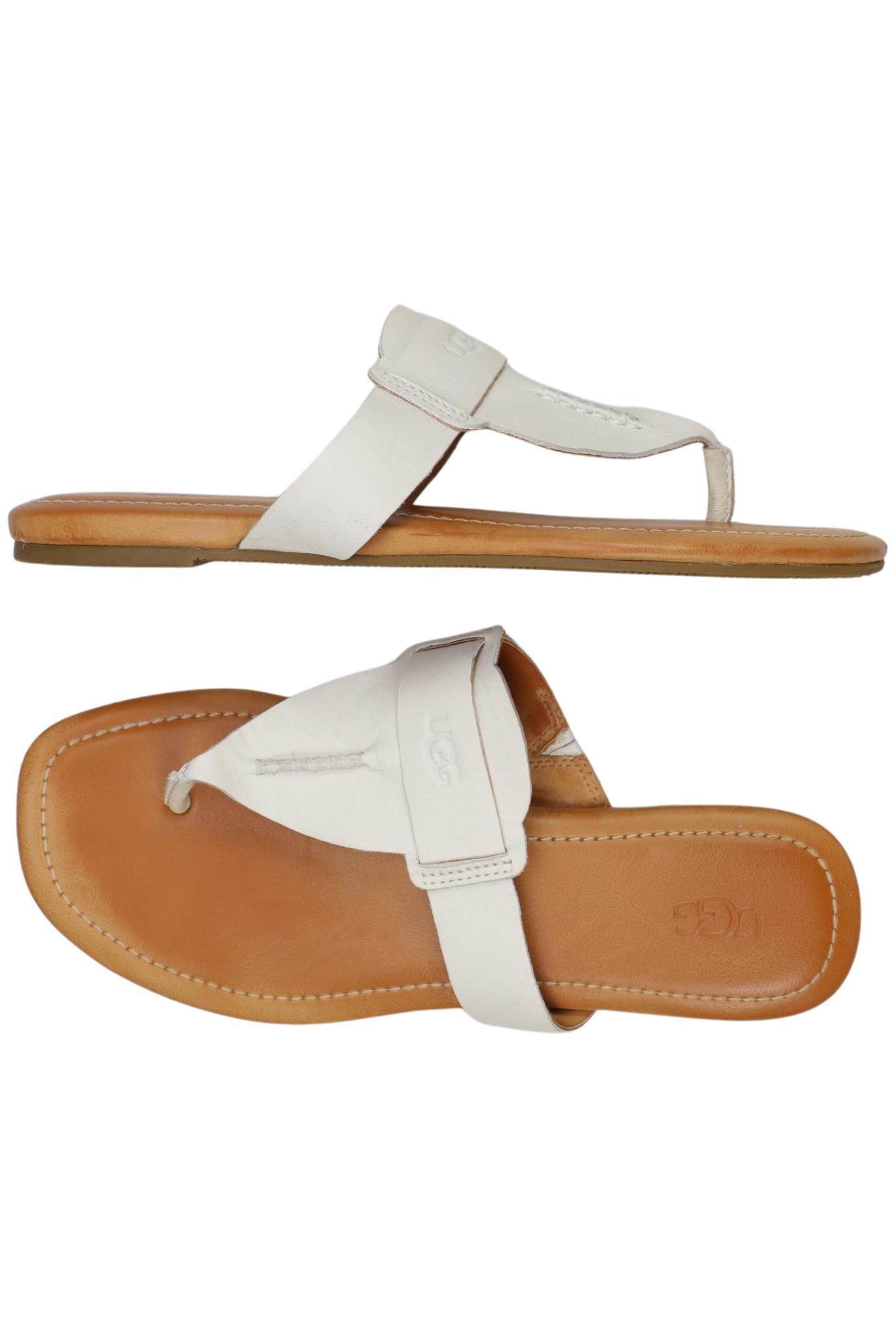 

UGG Damen Sandale, weiß, Gr. 38