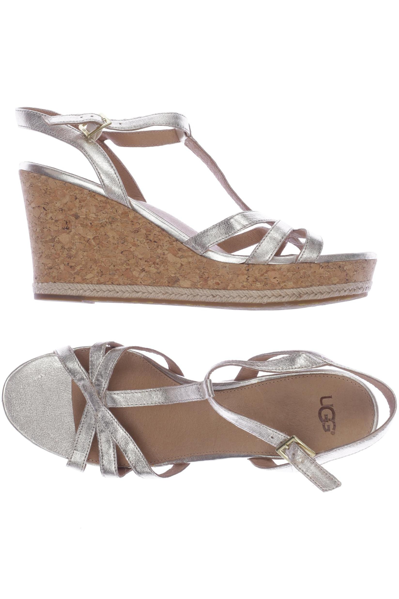 

UGG Damen Sandale, gold, Gr. 41
