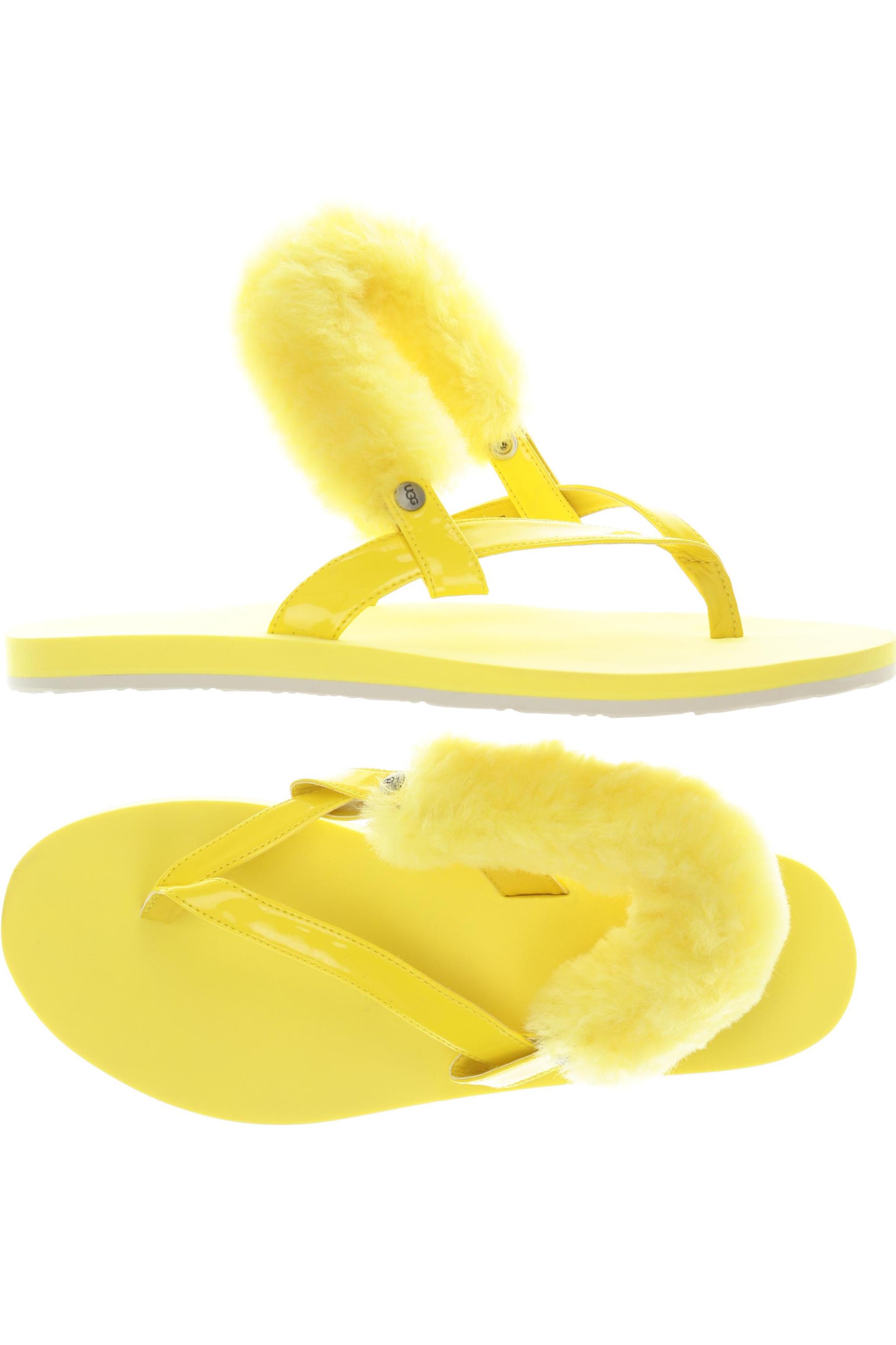

UGG Damen Sandale, gelb, Gr. 42