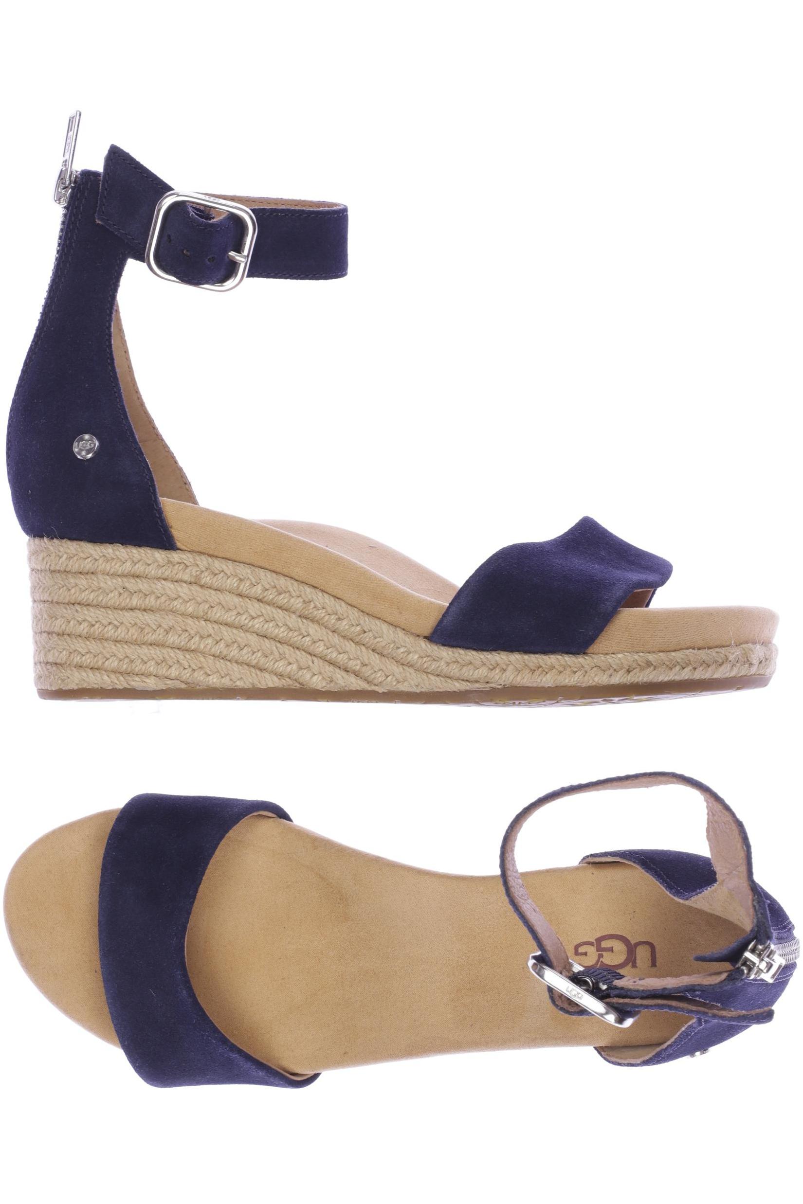 

UGG Damen Sandale, marineblau, Gr. 38.5