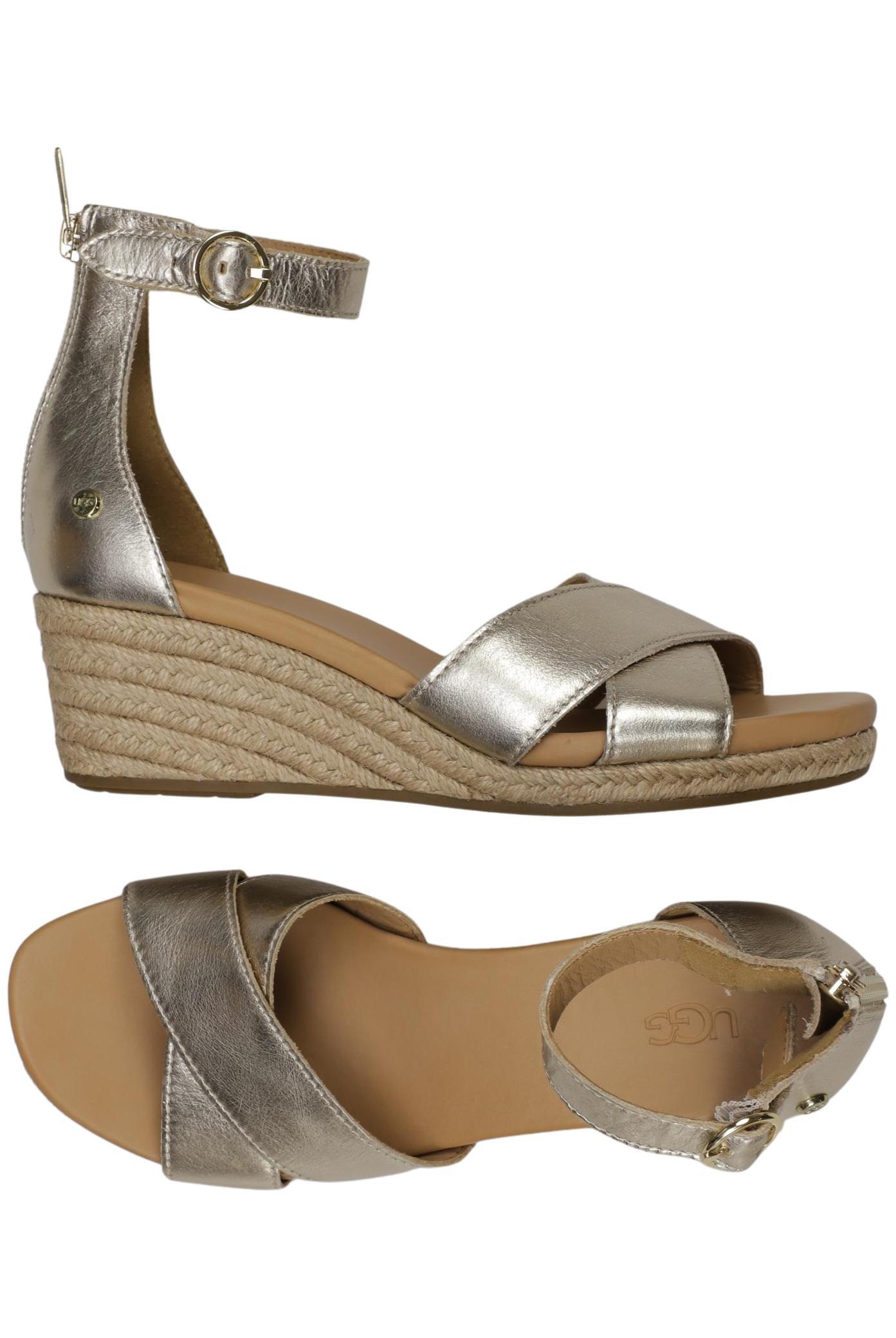 

UGG Damen Sandale, silber, Gr. 38