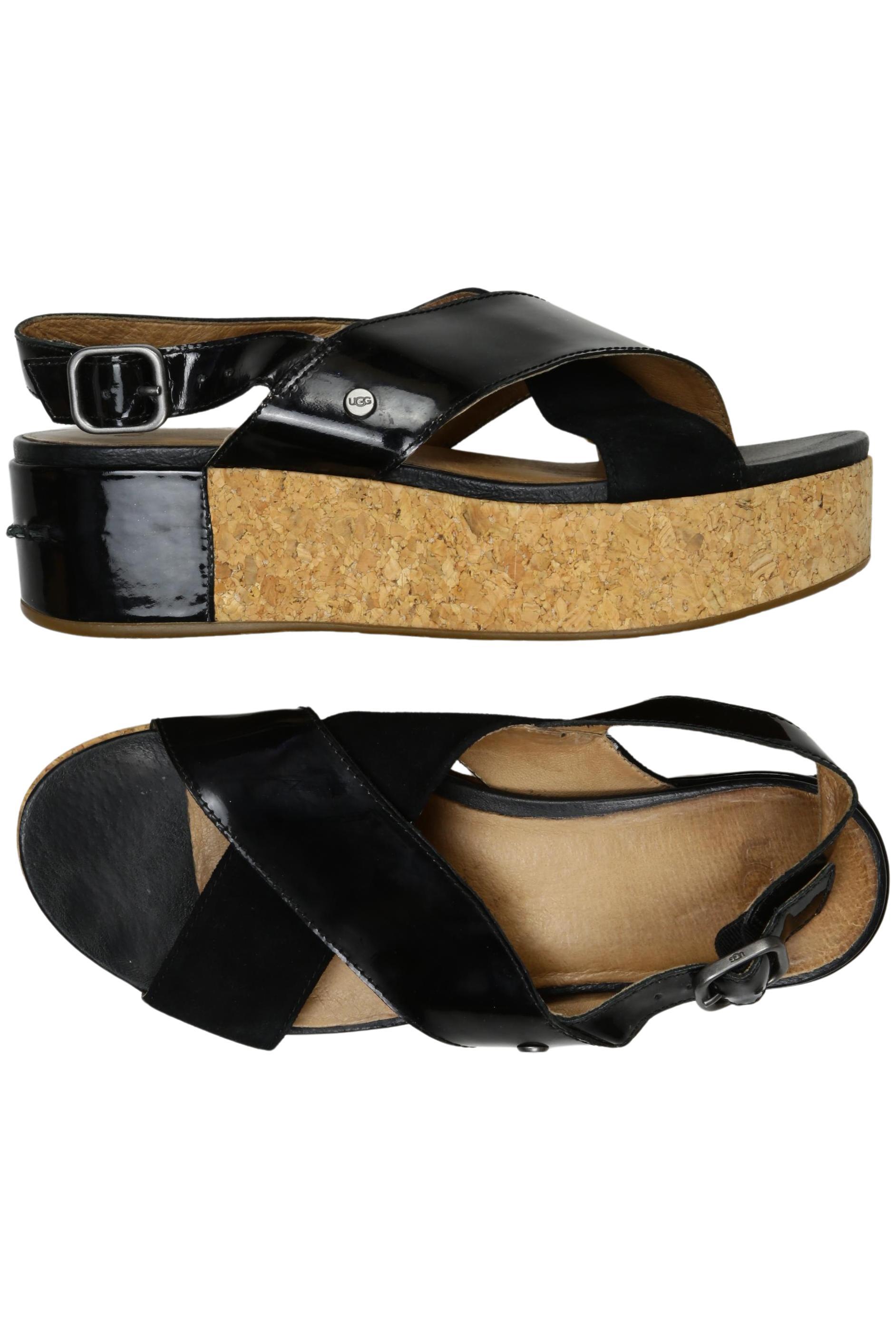 

UGG Damen Sandale, schwarz, Gr. 38