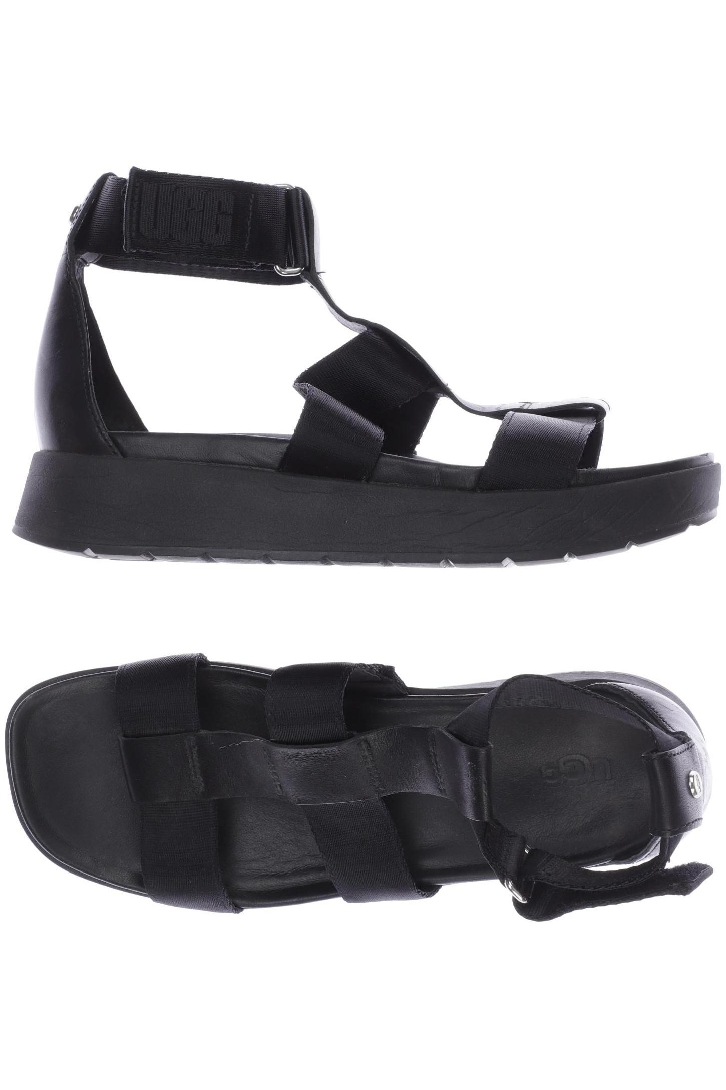 

UGG Damen Sandale, schwarz, Gr. 38